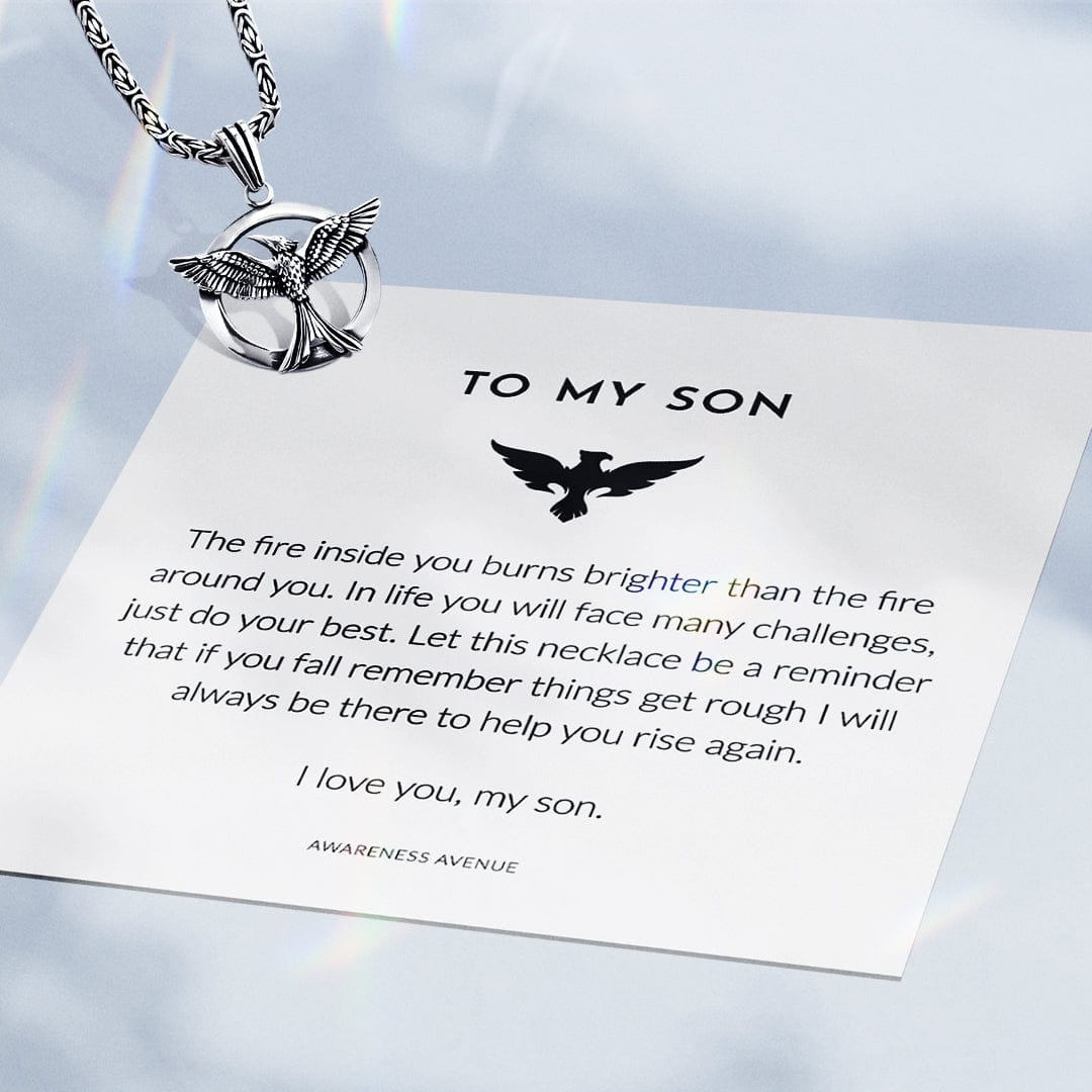 To My Son | 925S Phoenix Necklace
