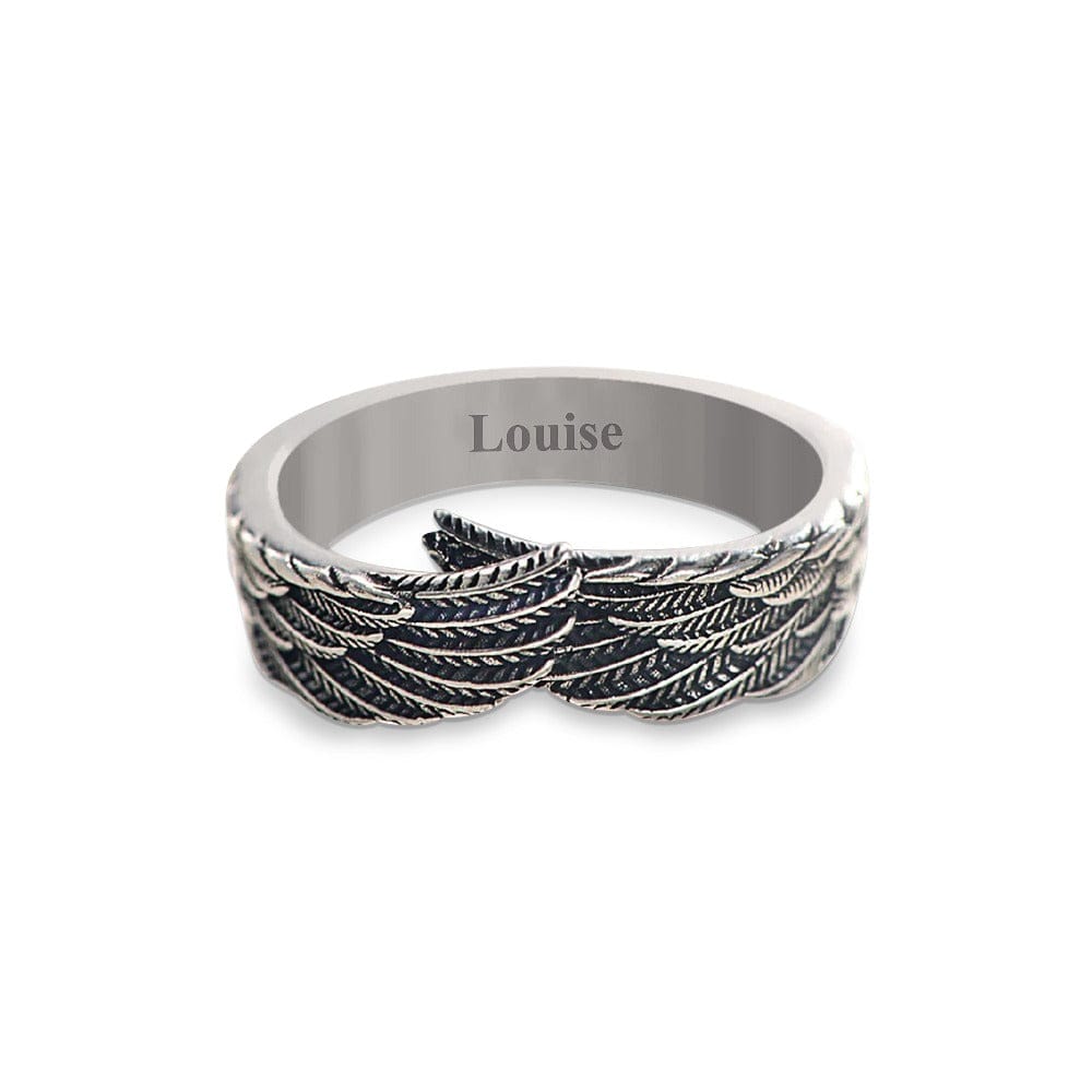 A Symbol of Love and Protection | Guardian Angel Wing Ring