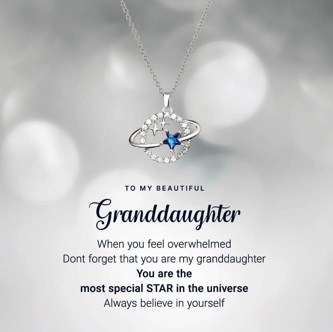 Daughter & Granddaughter | Special Star | 925 Silver Necklace-Awareness Avenue-gift: All,gift: Granddaughter,necklace: All,necklace: Granddaughter