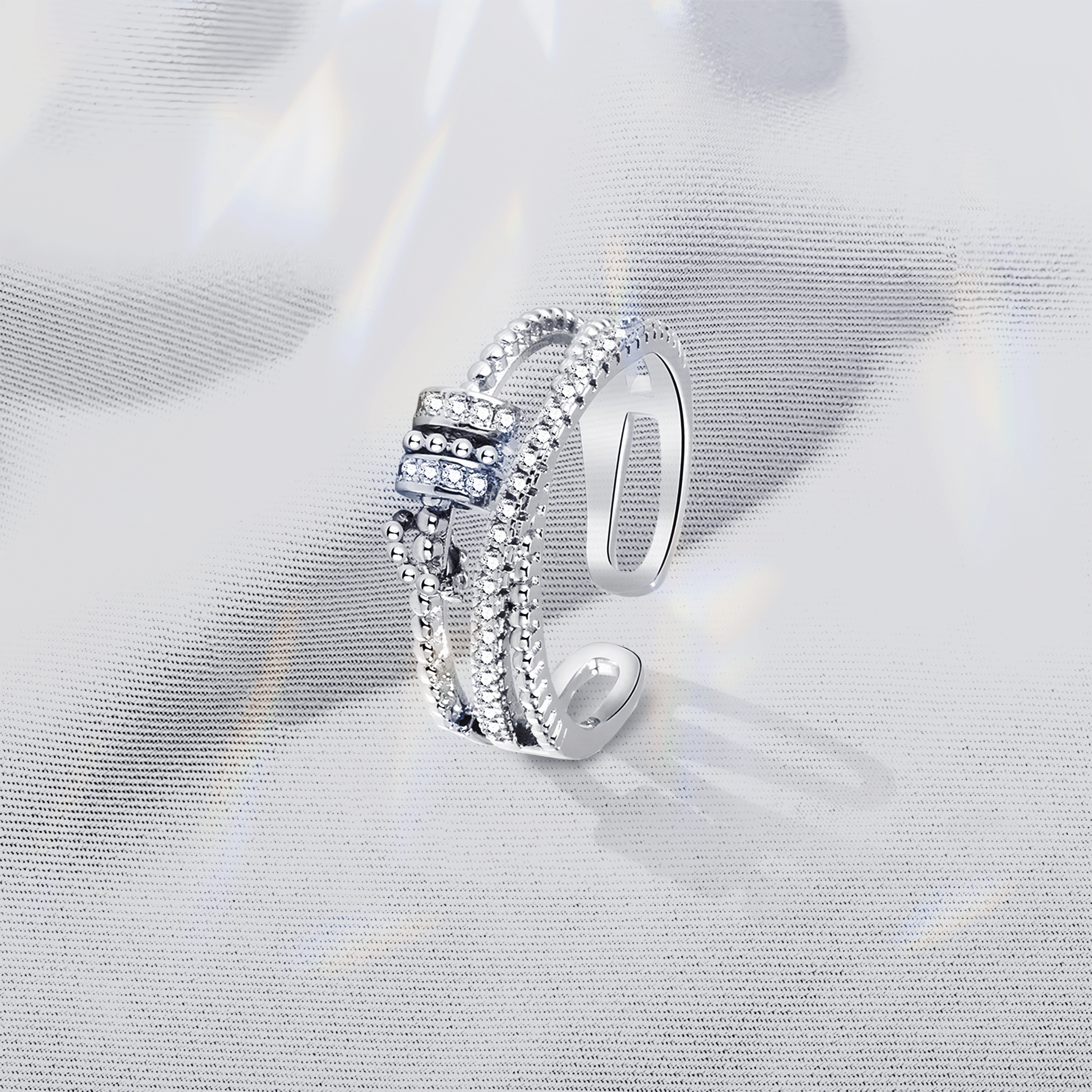 To My Beautiful Daughter | Drive Away Your Anxiety | 925S Fidget Ring