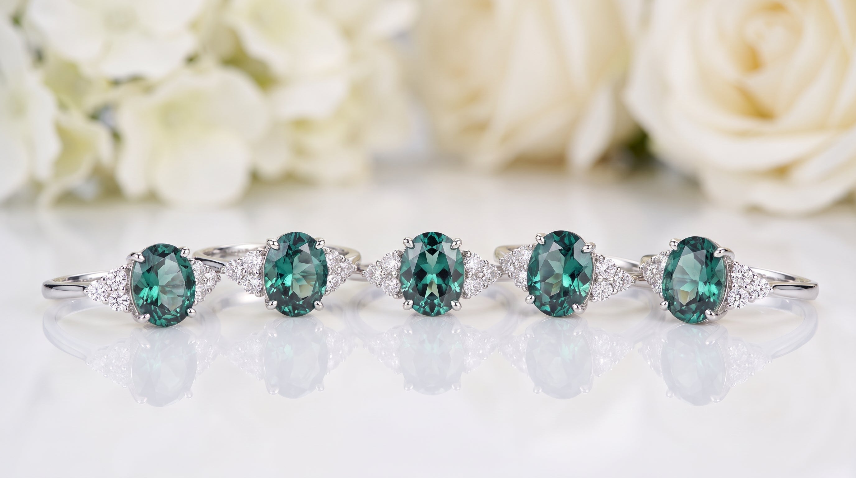 alexandrite ring editorial image