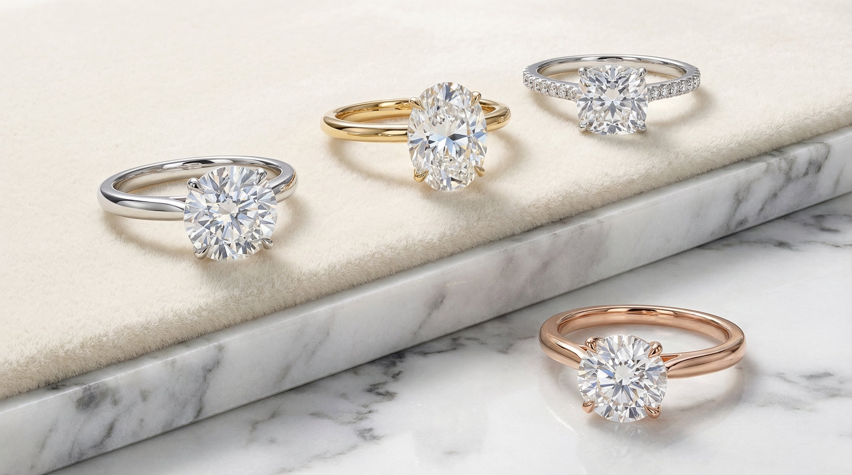 best place to buy moissanite engagement rings - hero image