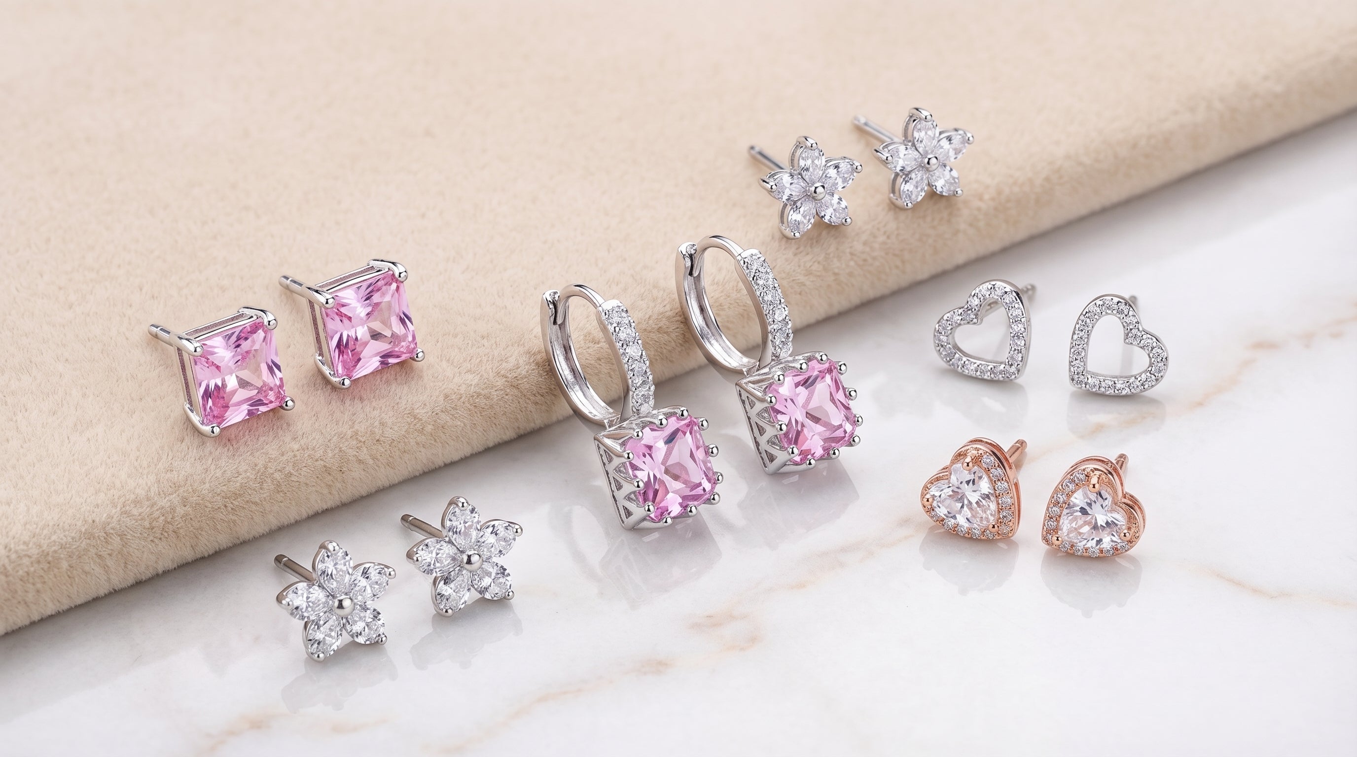 flat back earrings for lobes - hero image