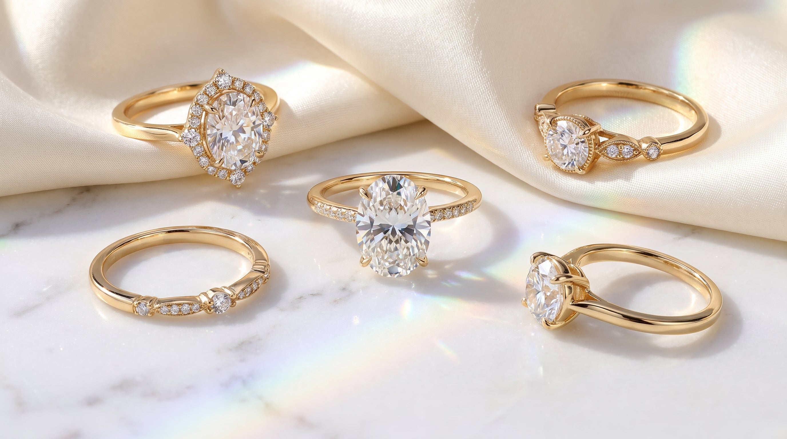 hailey bieber engagement ring editorial image