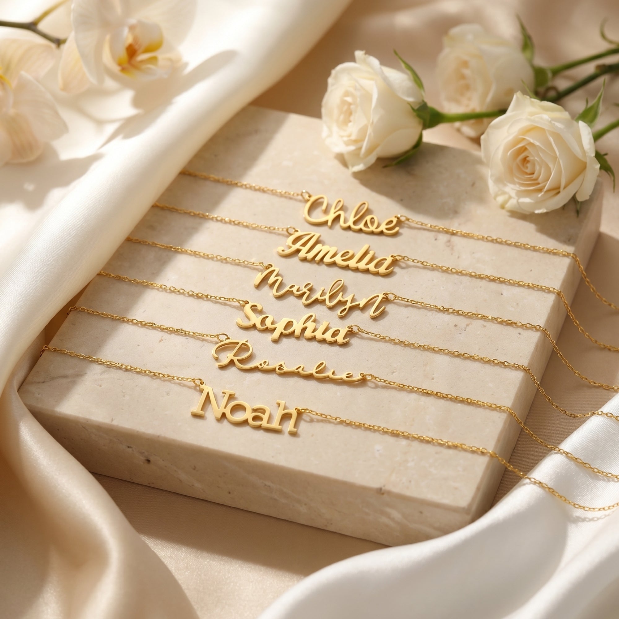 The Noémie Name Necklace