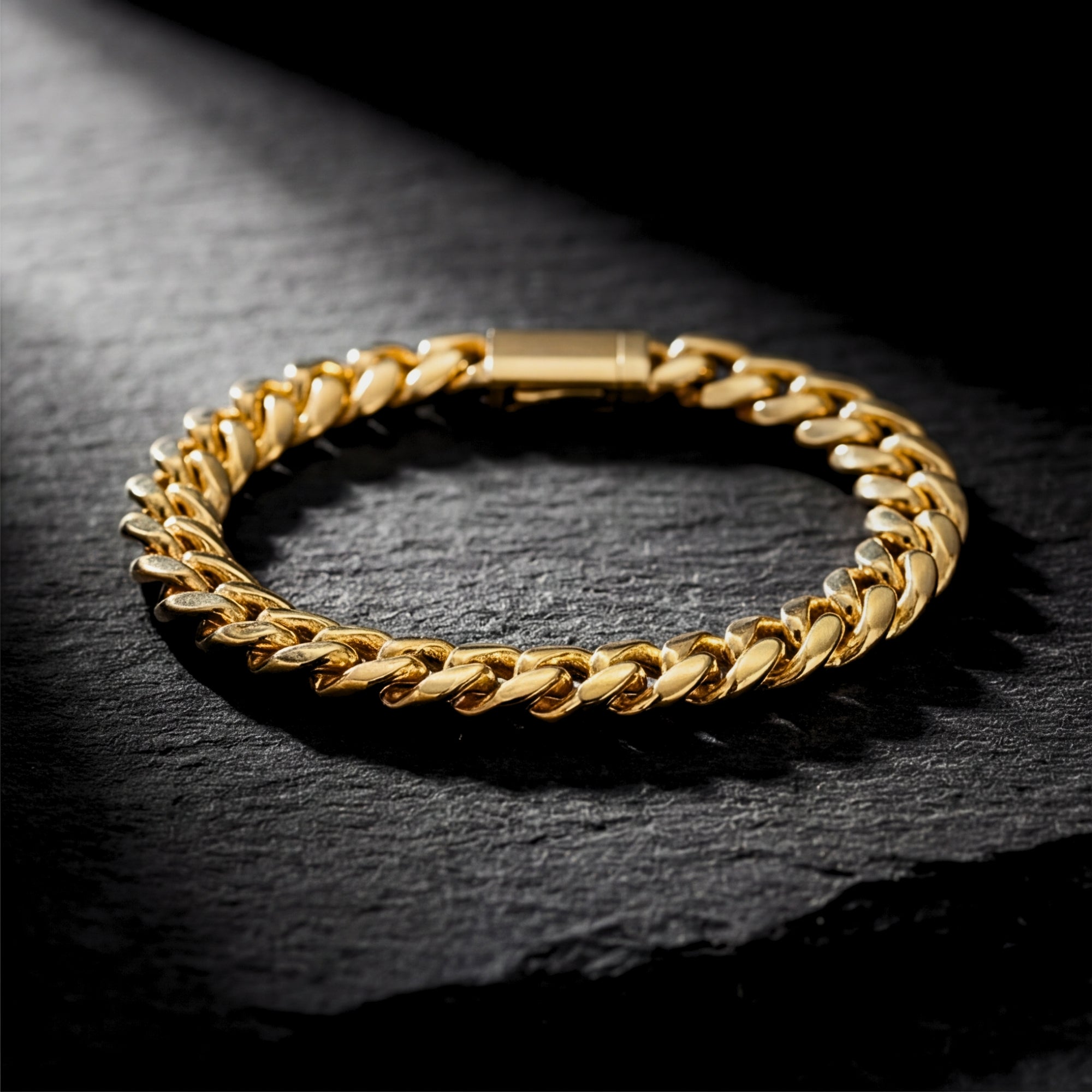 The Origin Cuban Bracelet - Gold - 8mm
