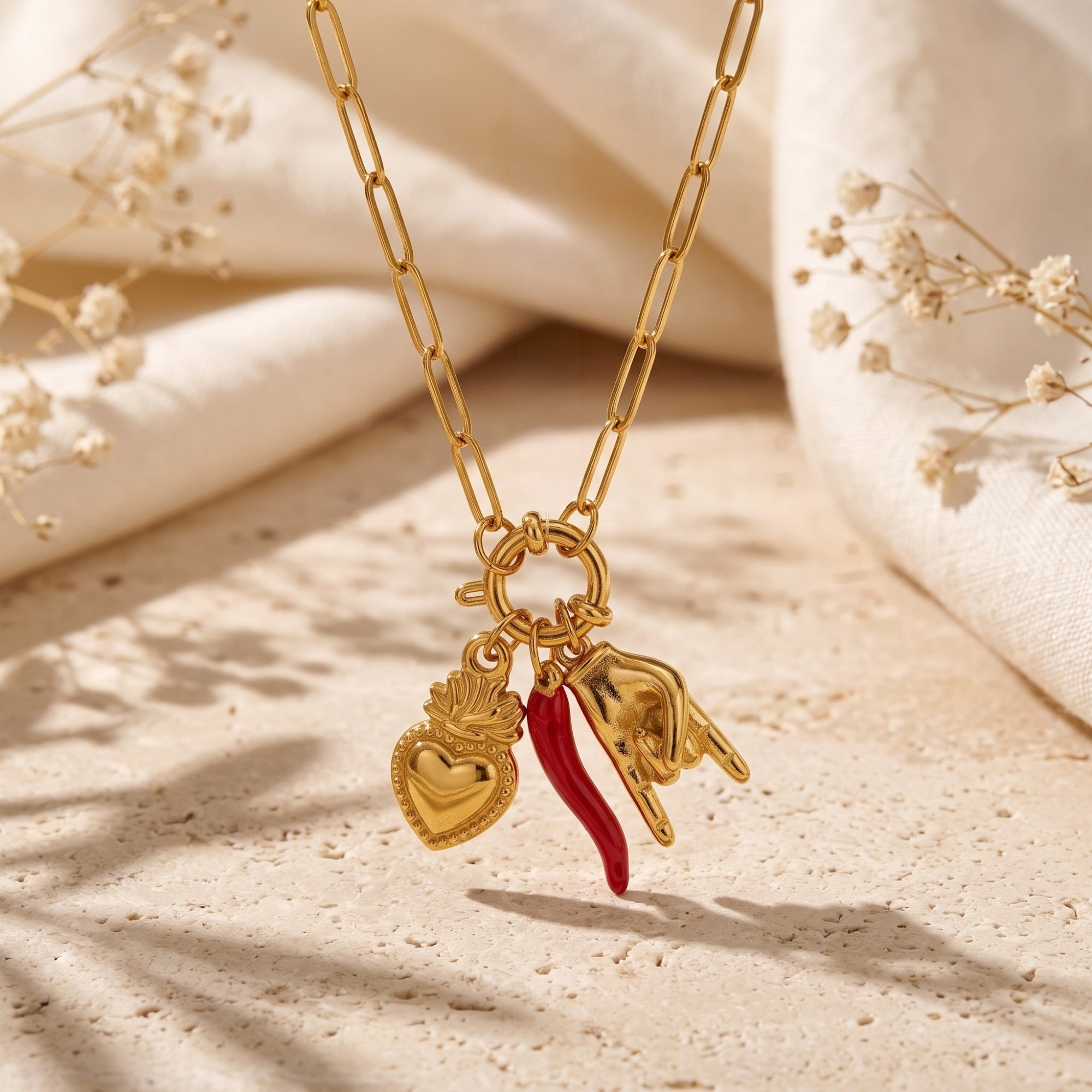 The Italian Protection Necklace