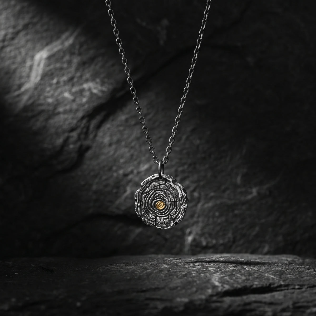 The Growth Ring Pendant Necklace