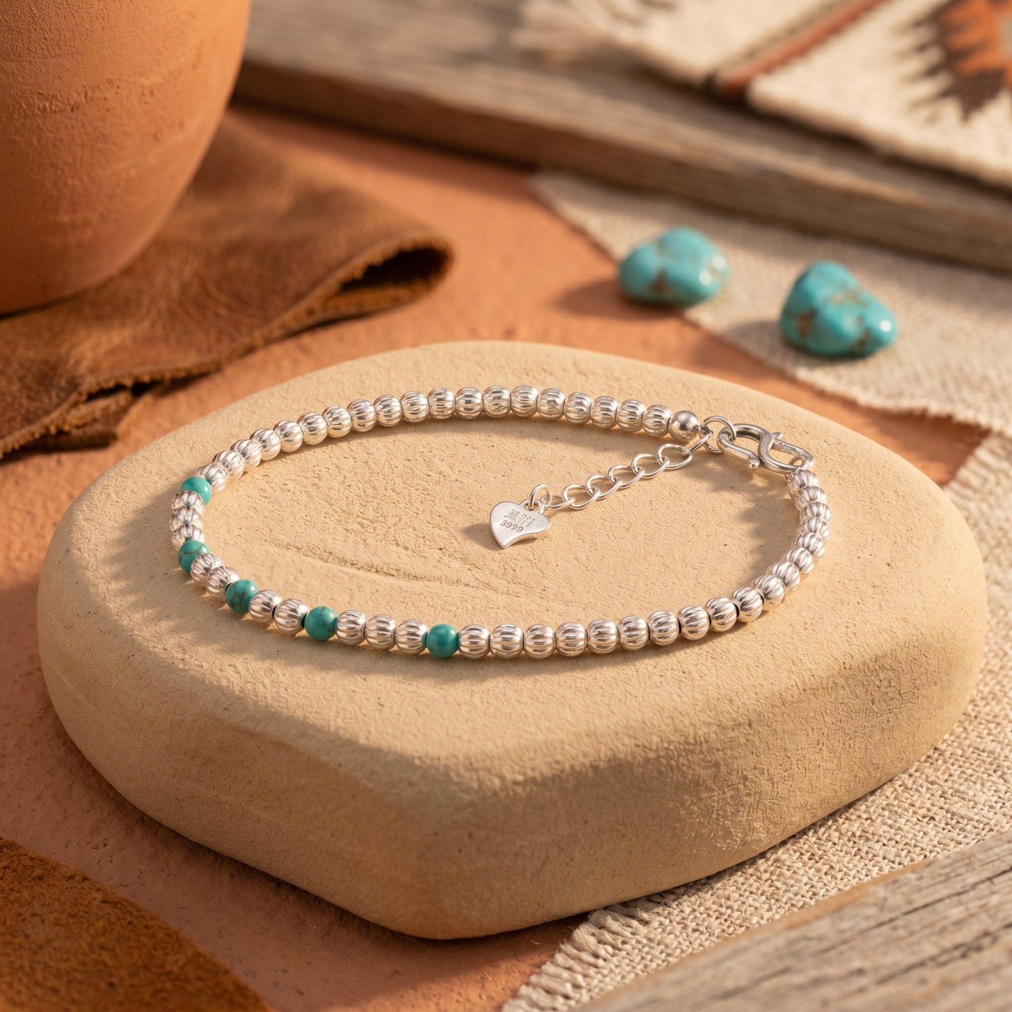 The Pecos Turquoise Bracelet