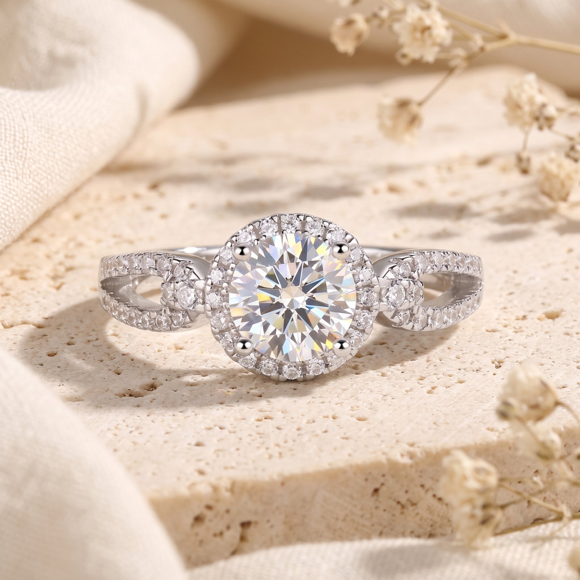 The Eternal Infinity Halo Ring