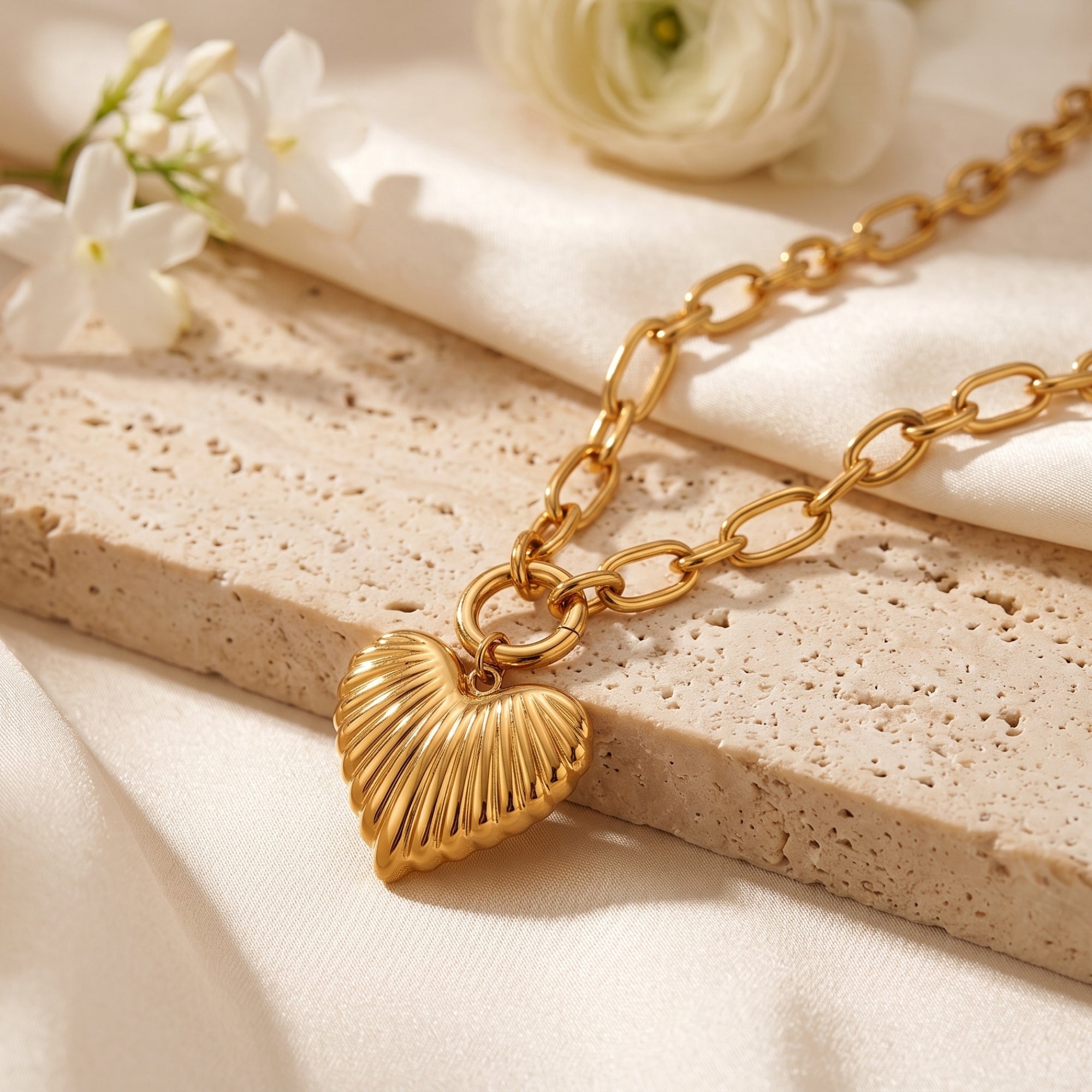 The Verona Heart Pendant Necklace