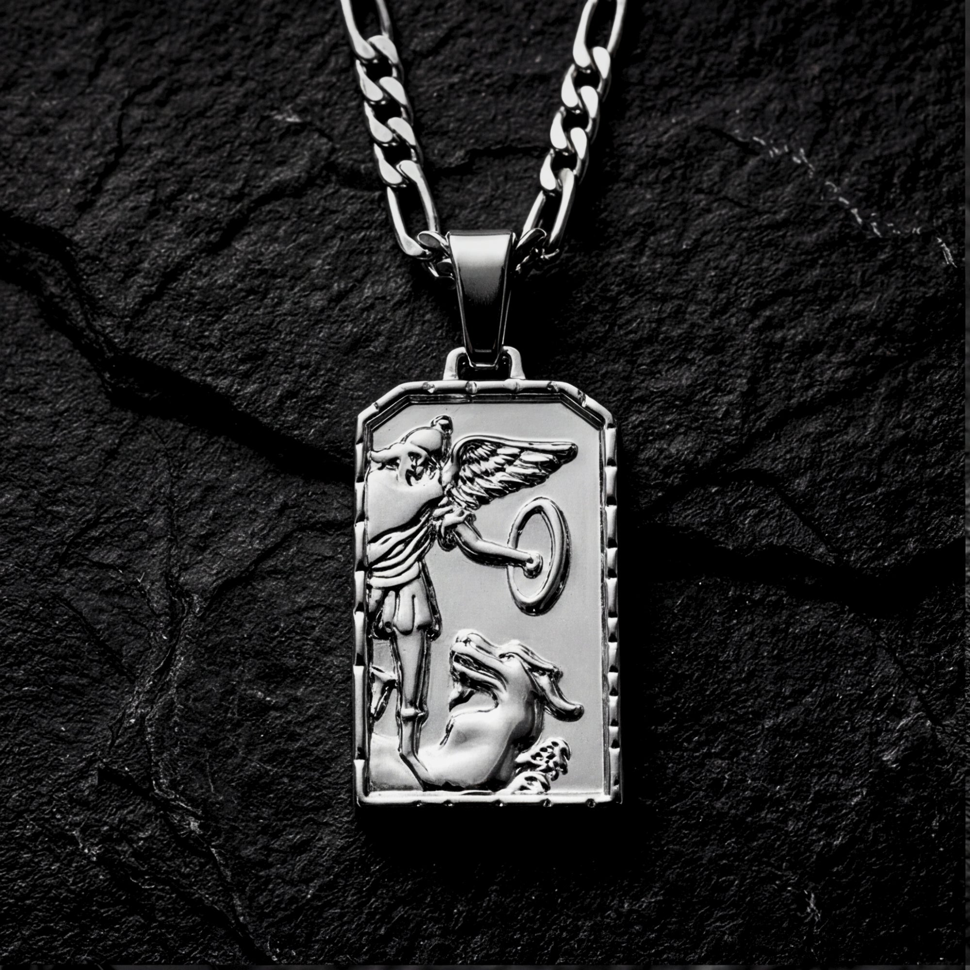 Michael's Victory Pendant - Silver