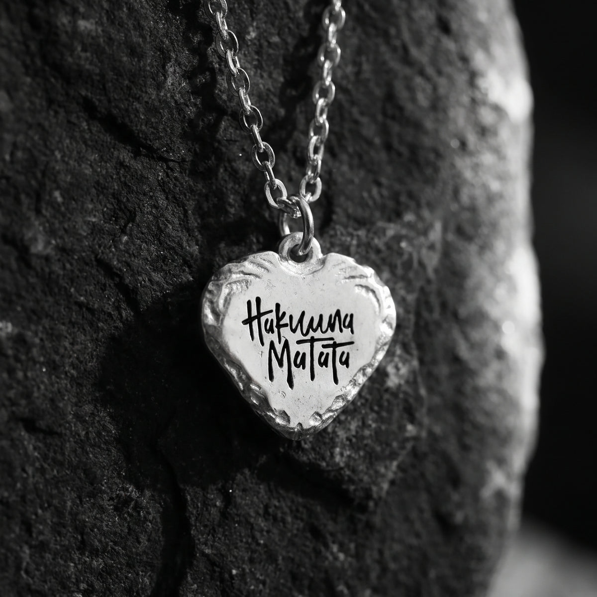 De Hakuna Matata-hartjesketting