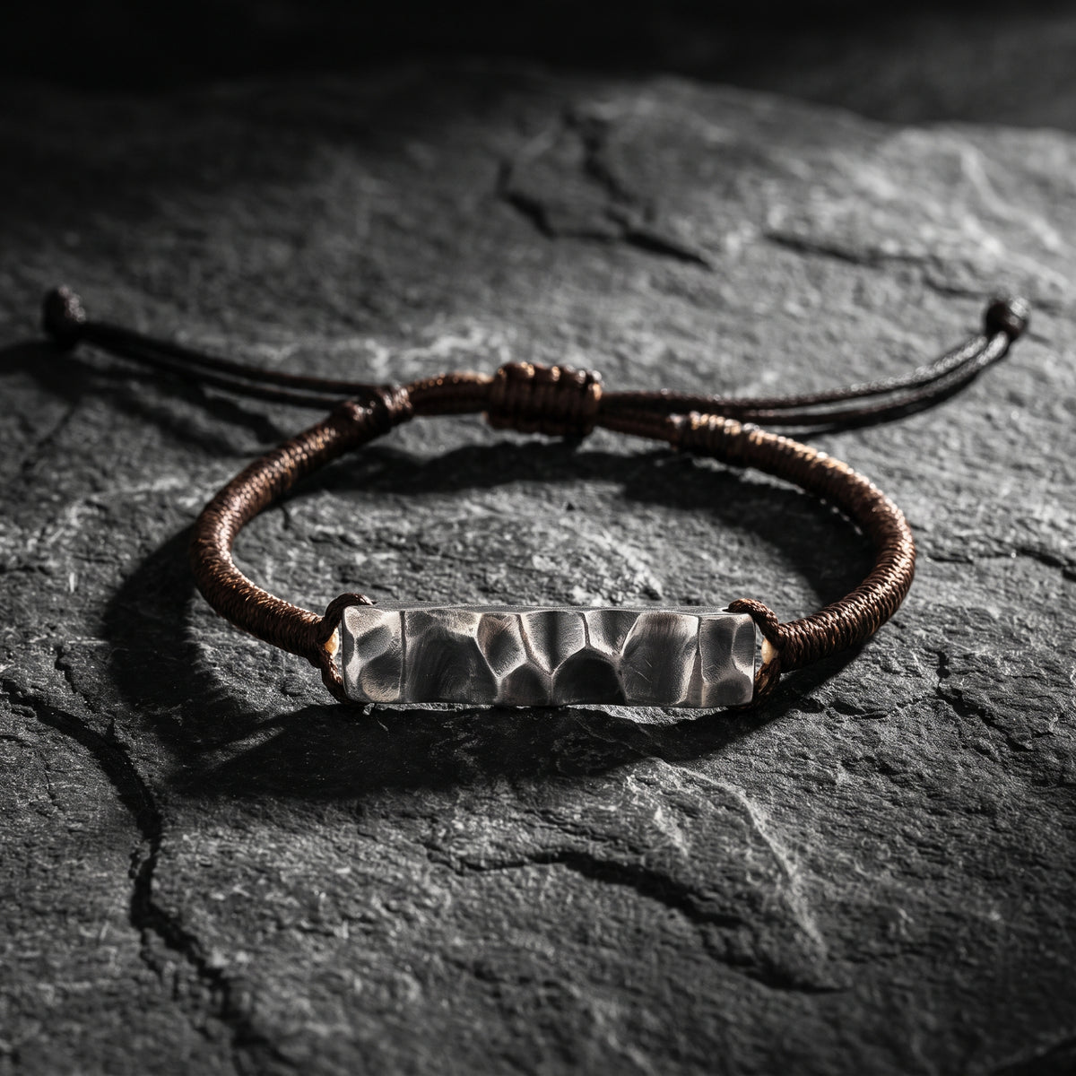 The Hammered Bar Bracelet