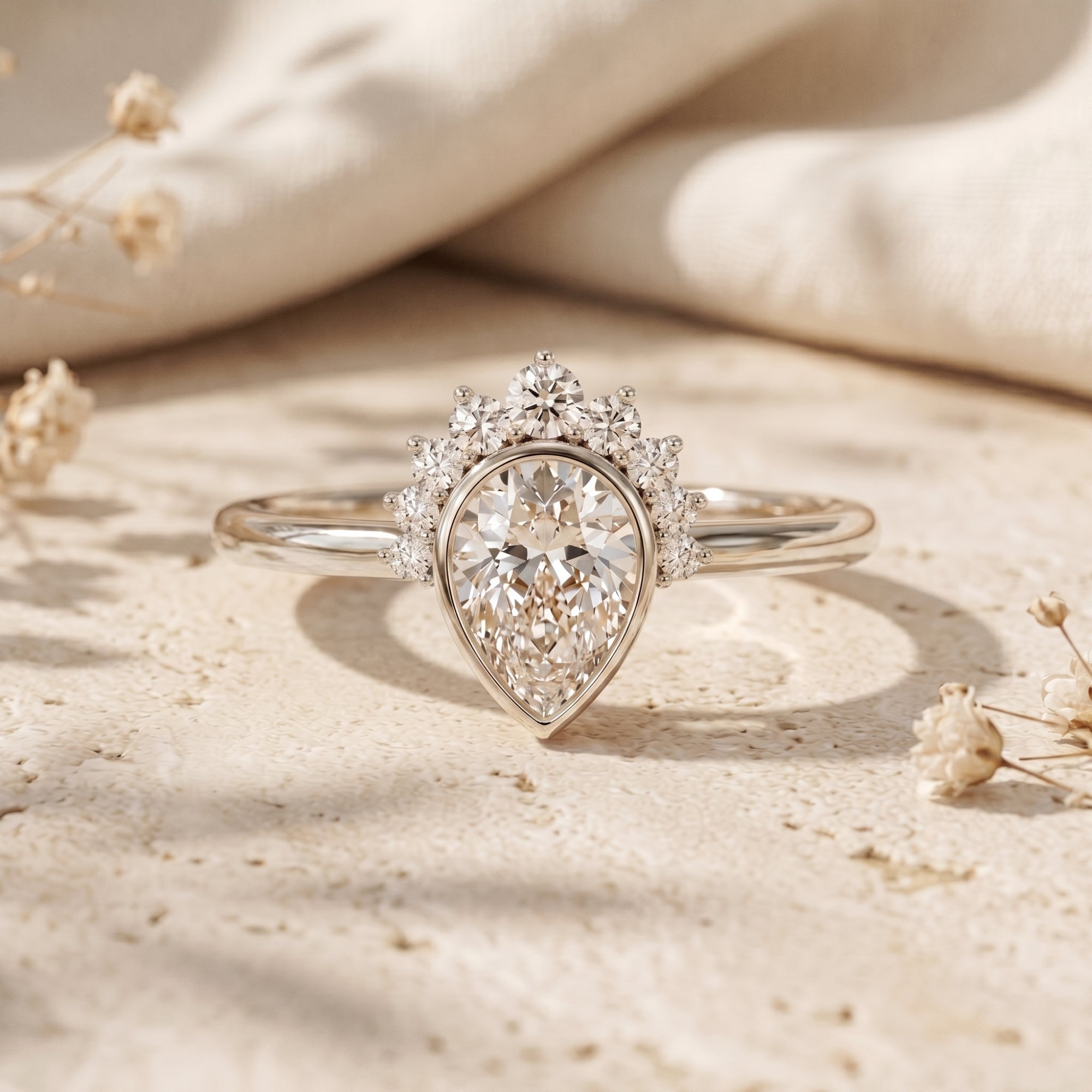 The Amaraea Moissanite Ring