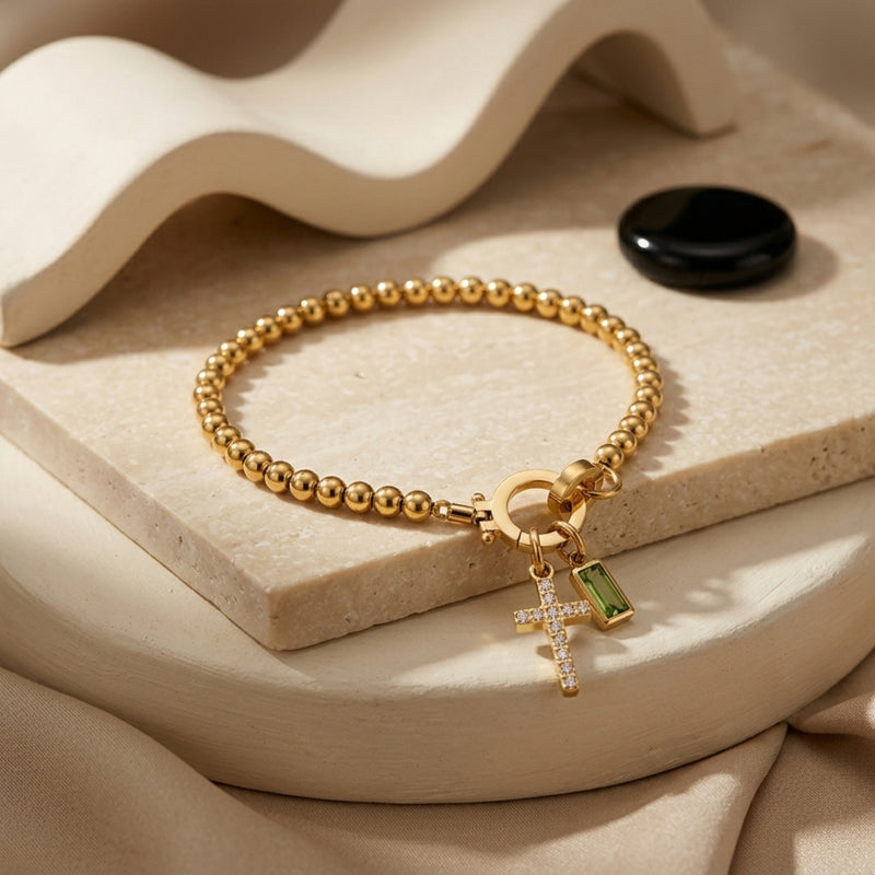 The 'Faithful Devotion' Birthstone Bracelet