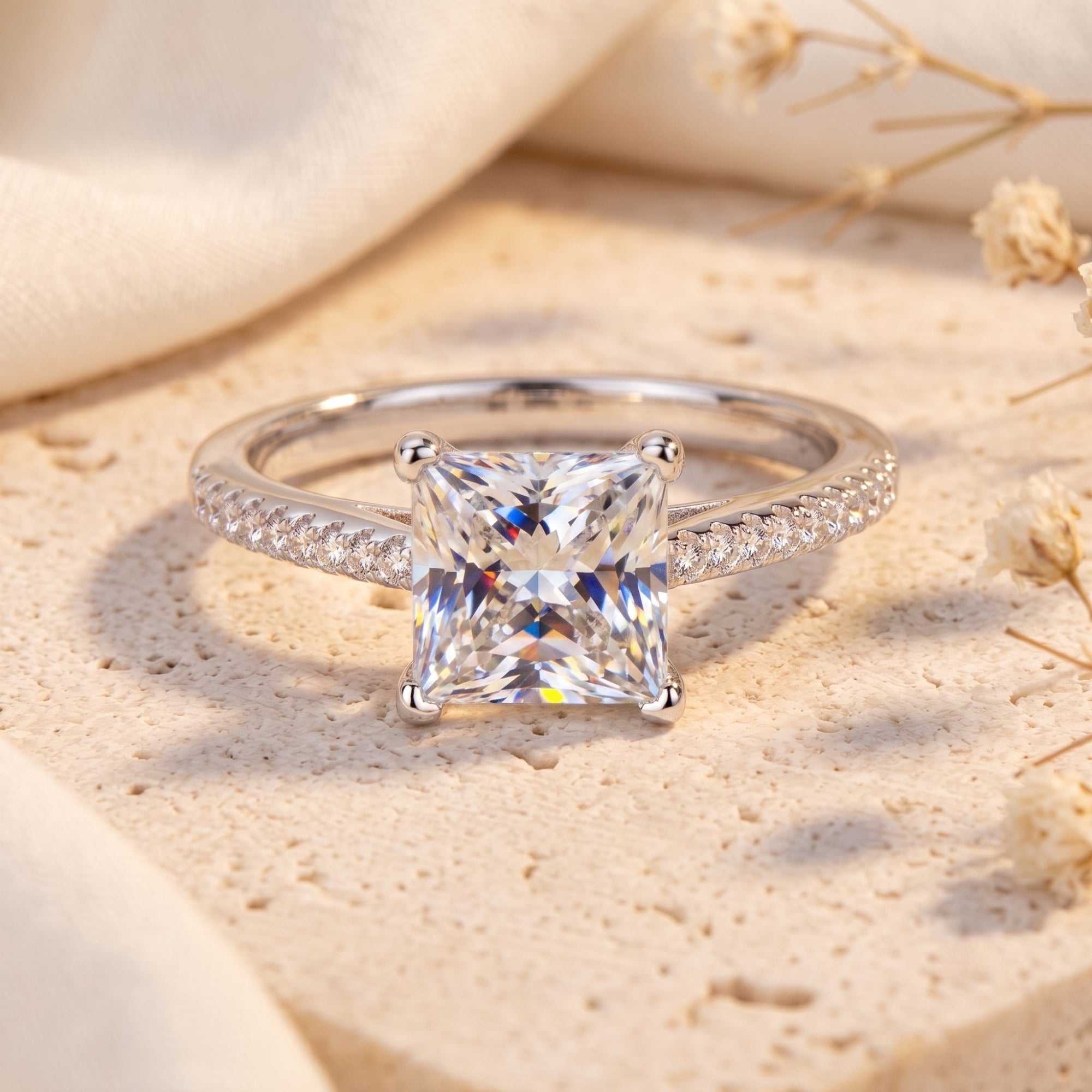 The Princess Pave Ring