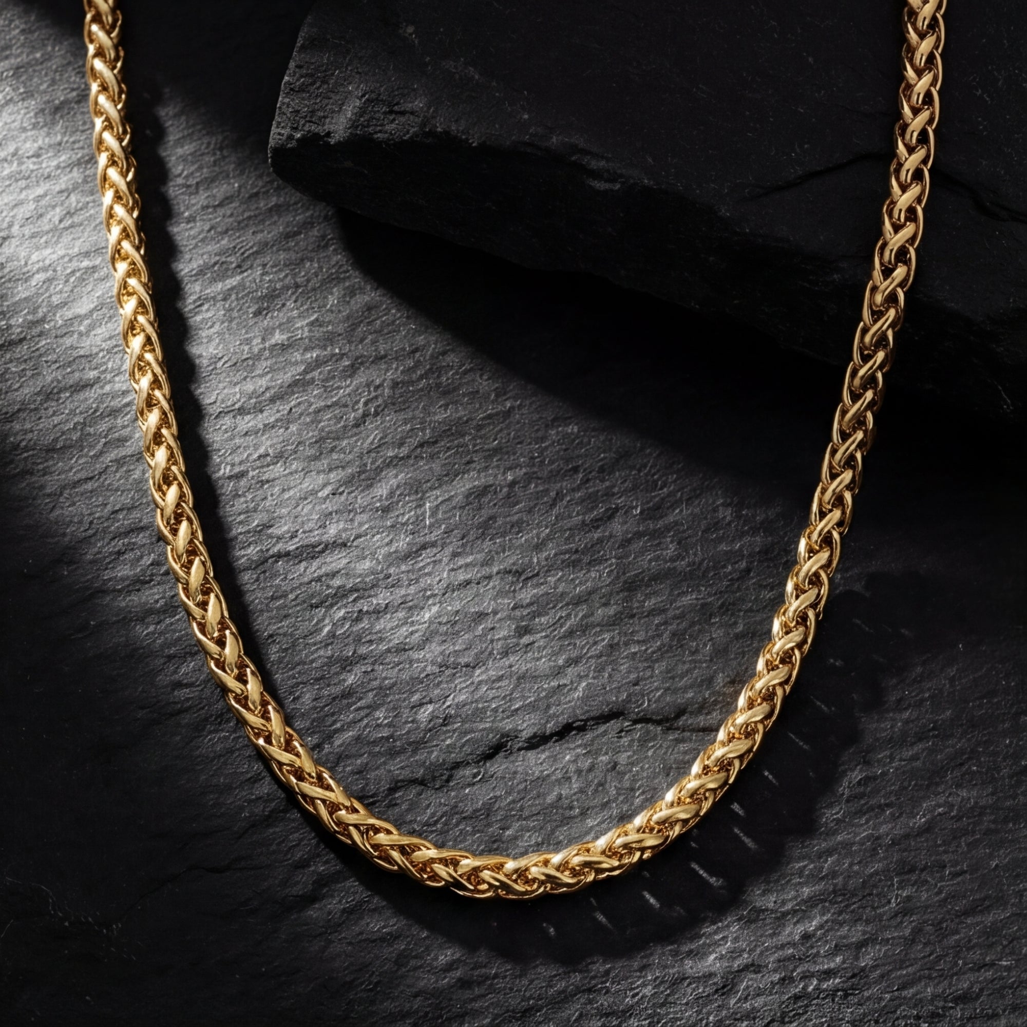 Wheatfield Chain - Gold - 6mm