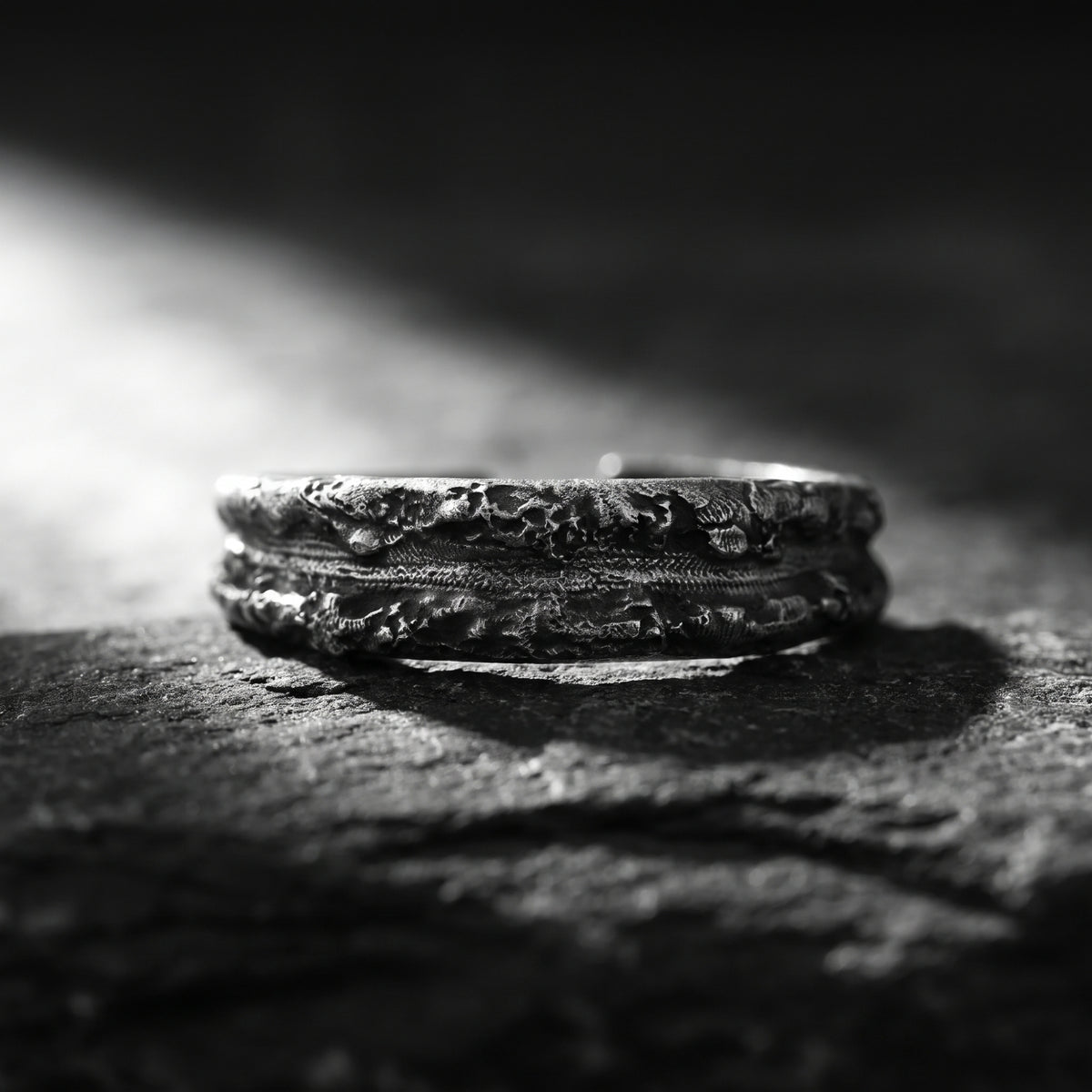 The Forged Open Band Ring