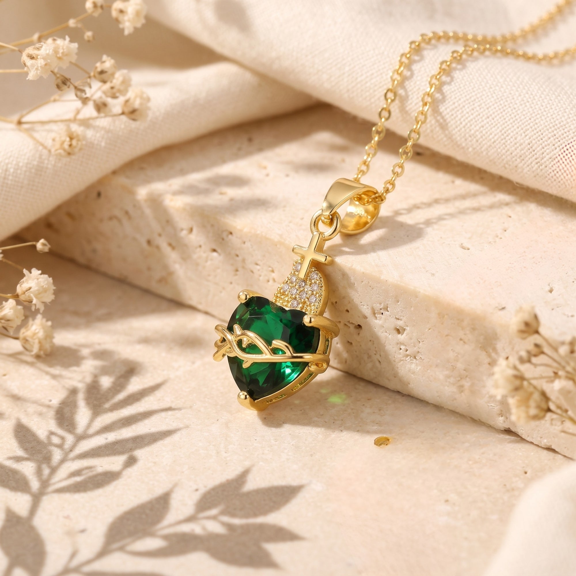 The Sacred Heart Pendant Necklace