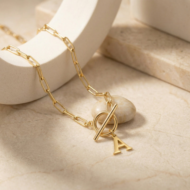 The Signature Initial Link Necklace
