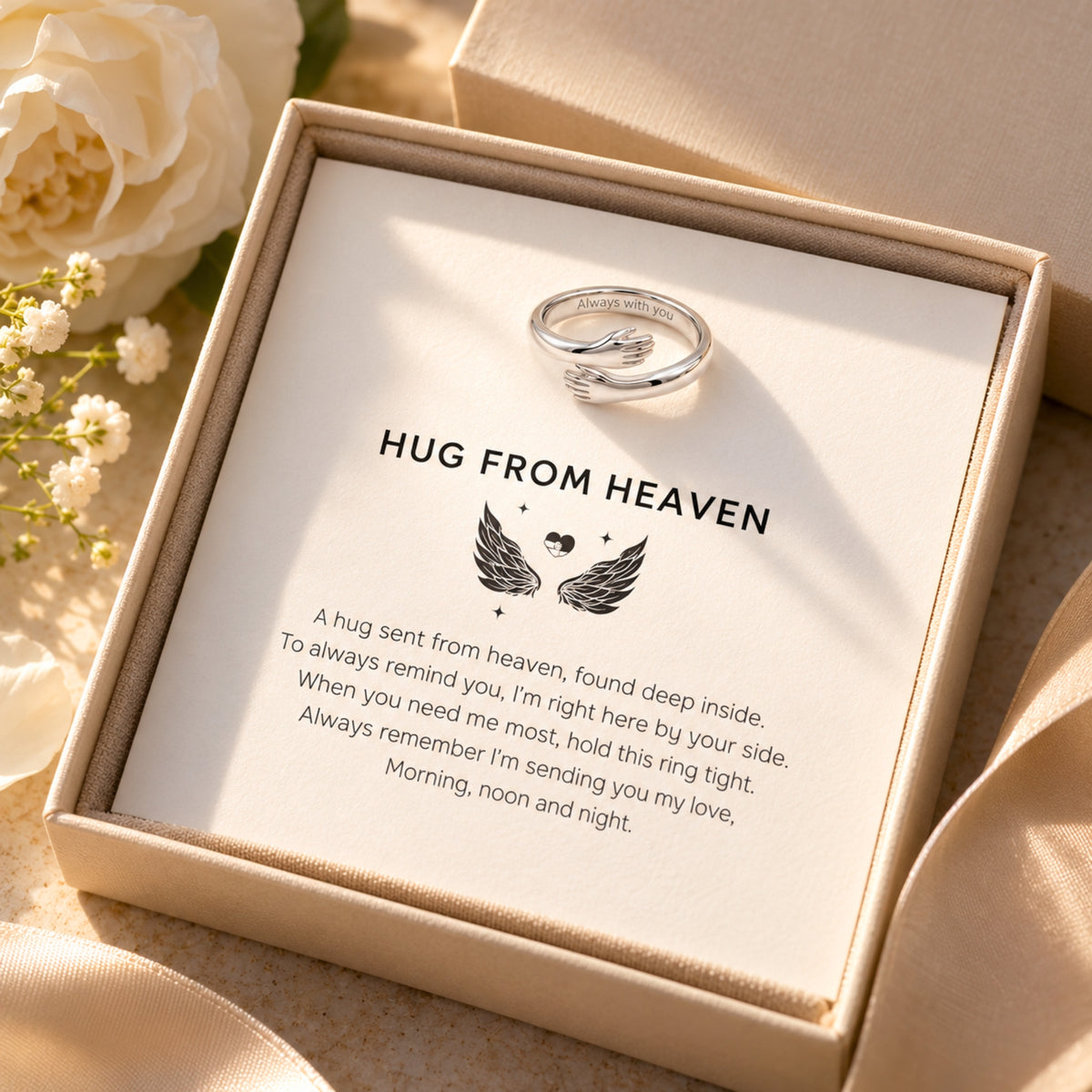 The Heavenly Hug Ring
