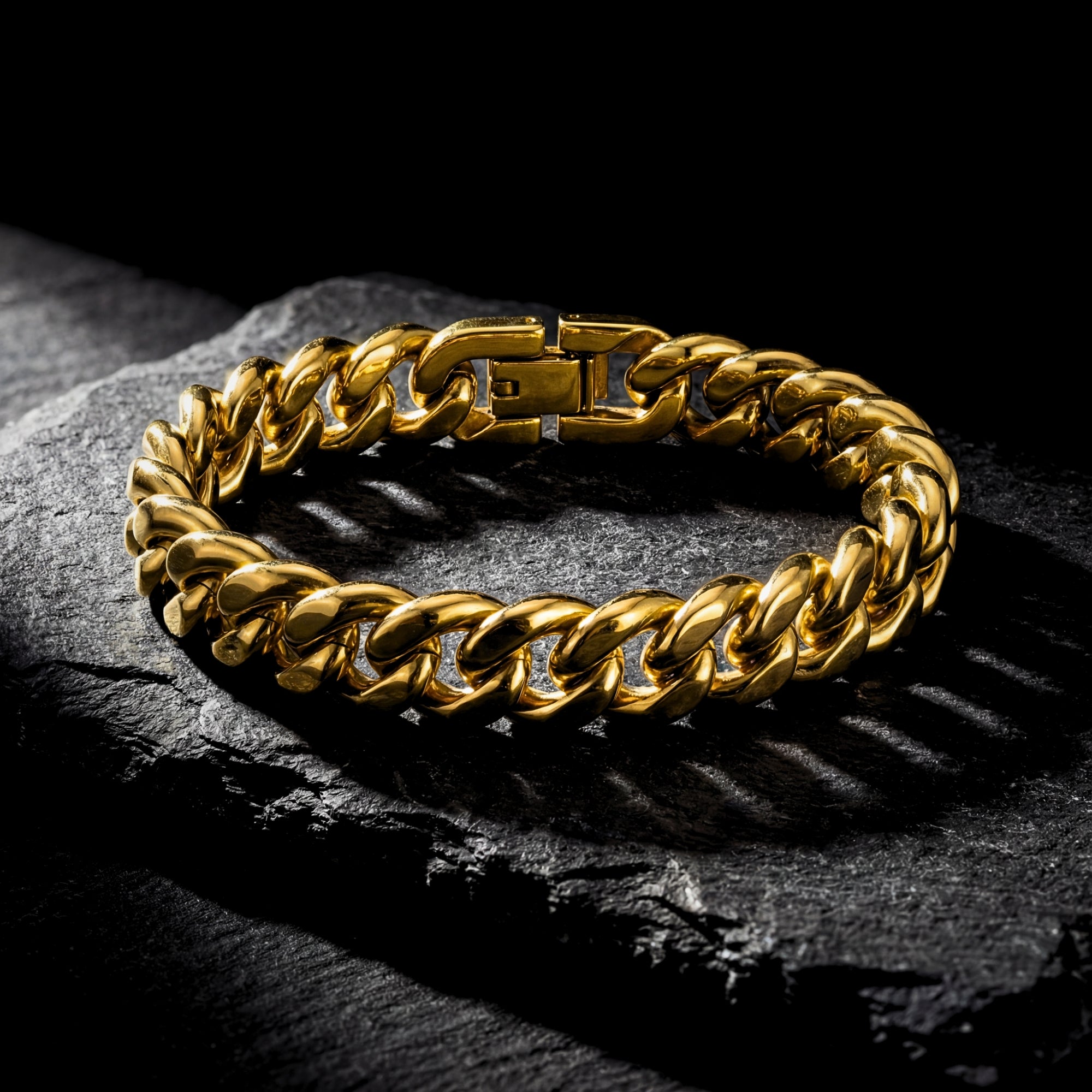 The Trident Bracelet - Gold - 10MM