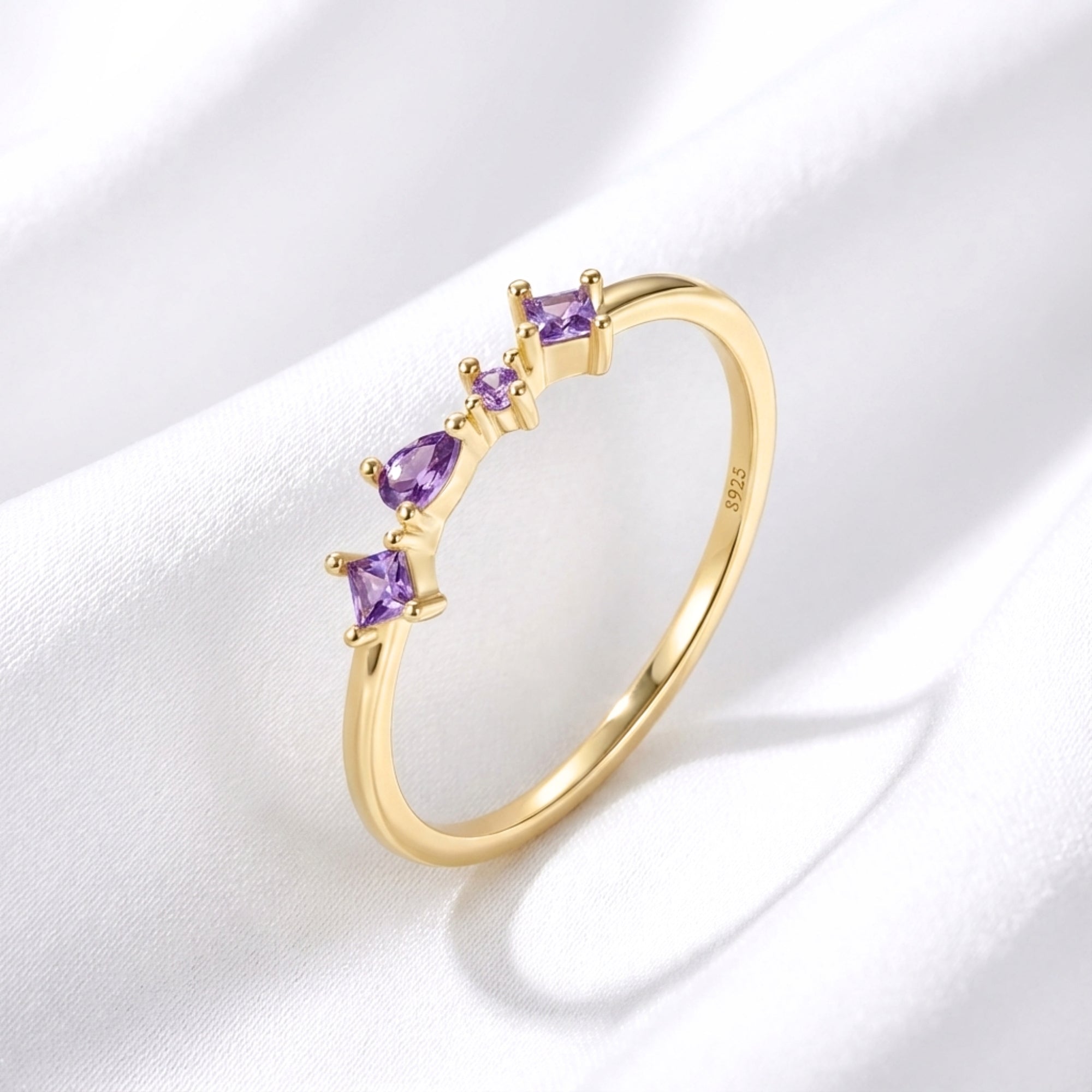 The Elisia Ring - 18K Gold Vermeil