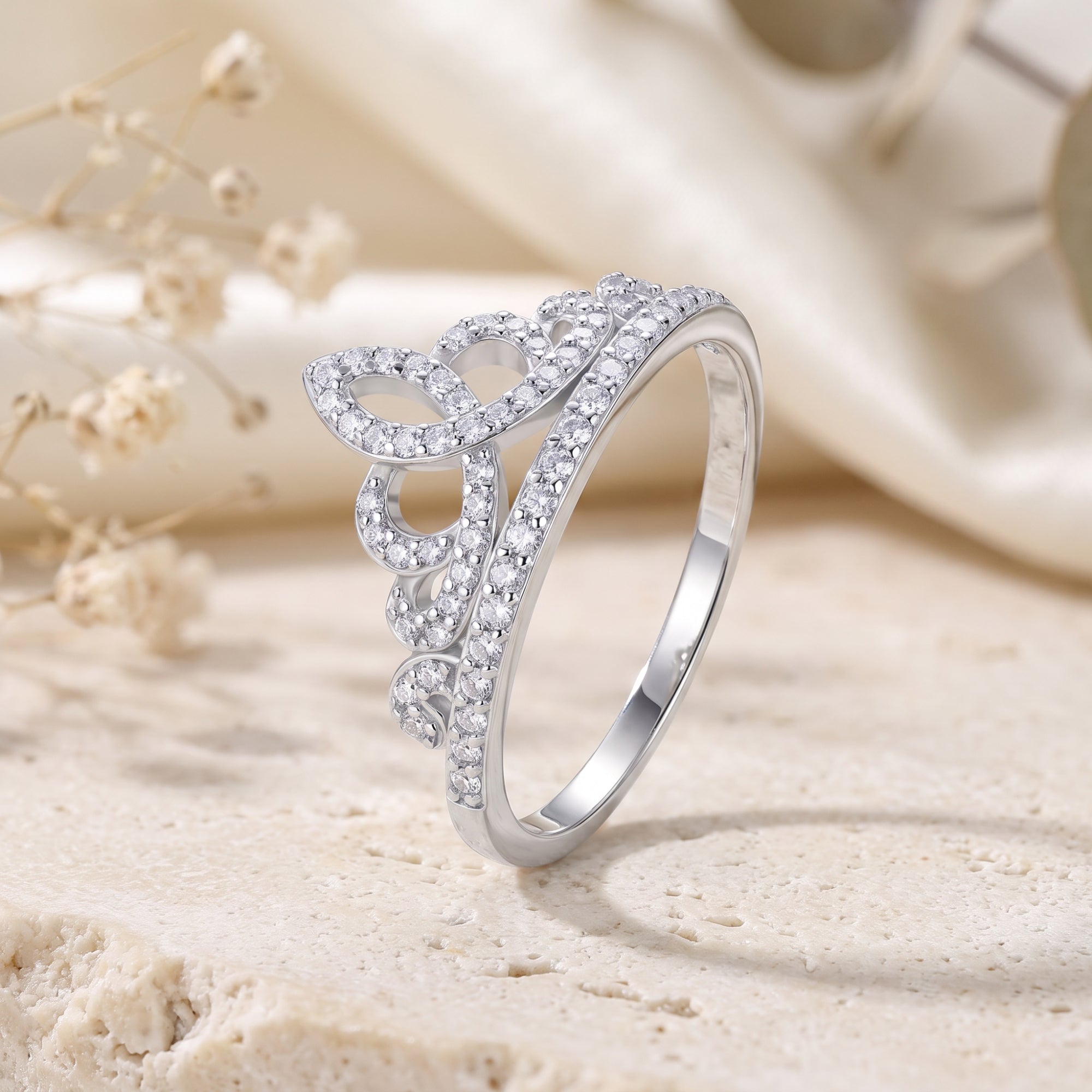 The Princess Tiara Ring