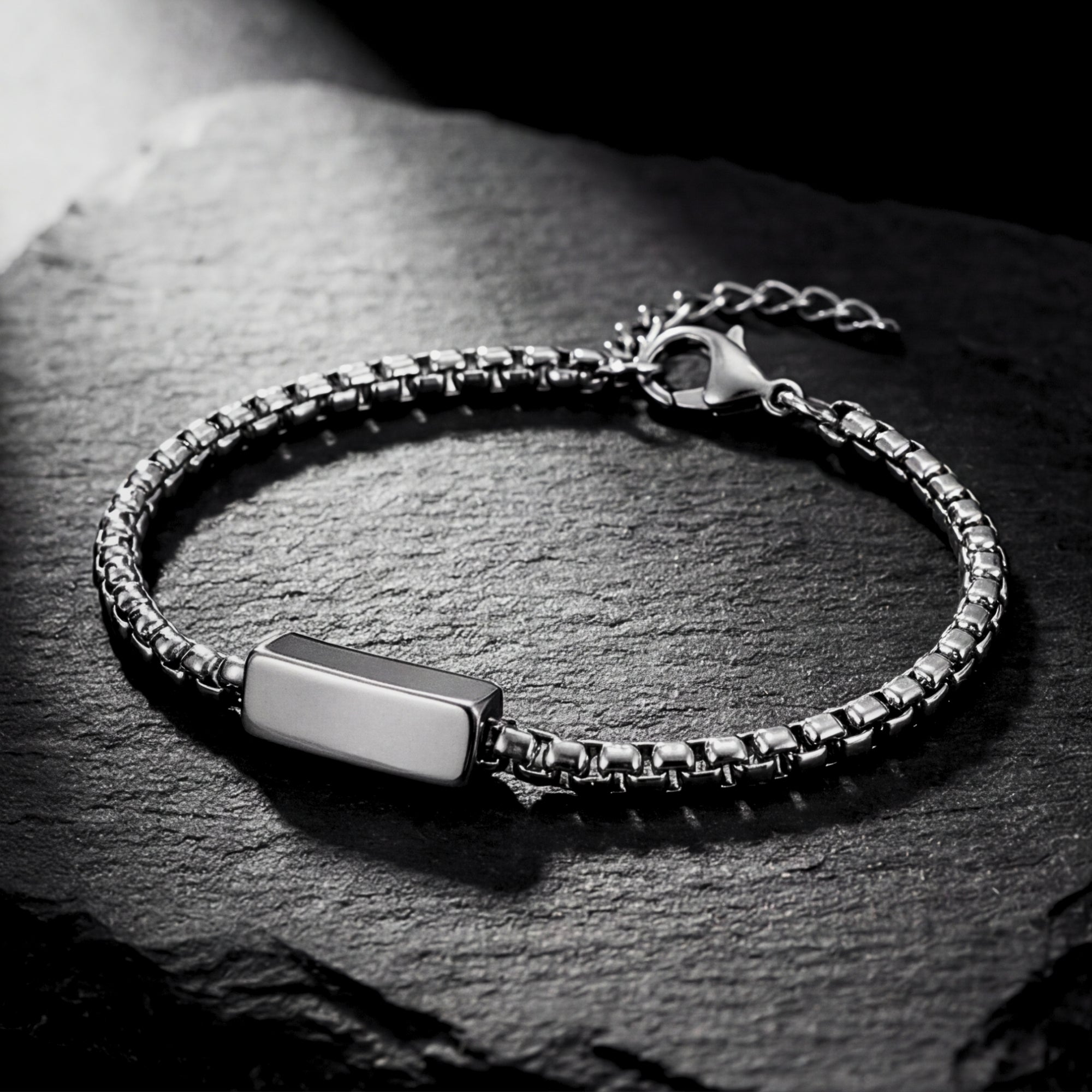 Link ID Bracelet - Silver - 5MM