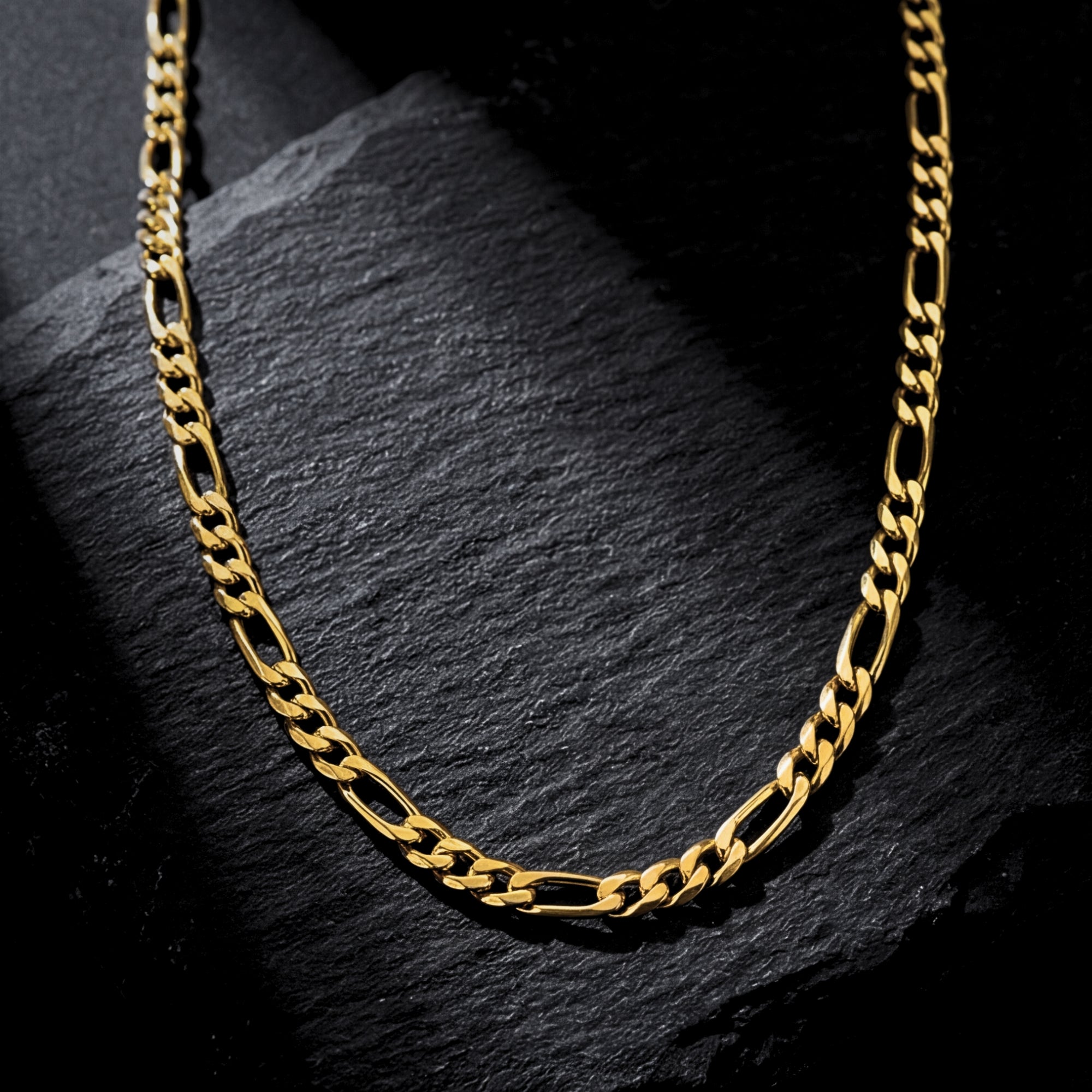 The Legacy Figaro Chain - Gold - 3mm