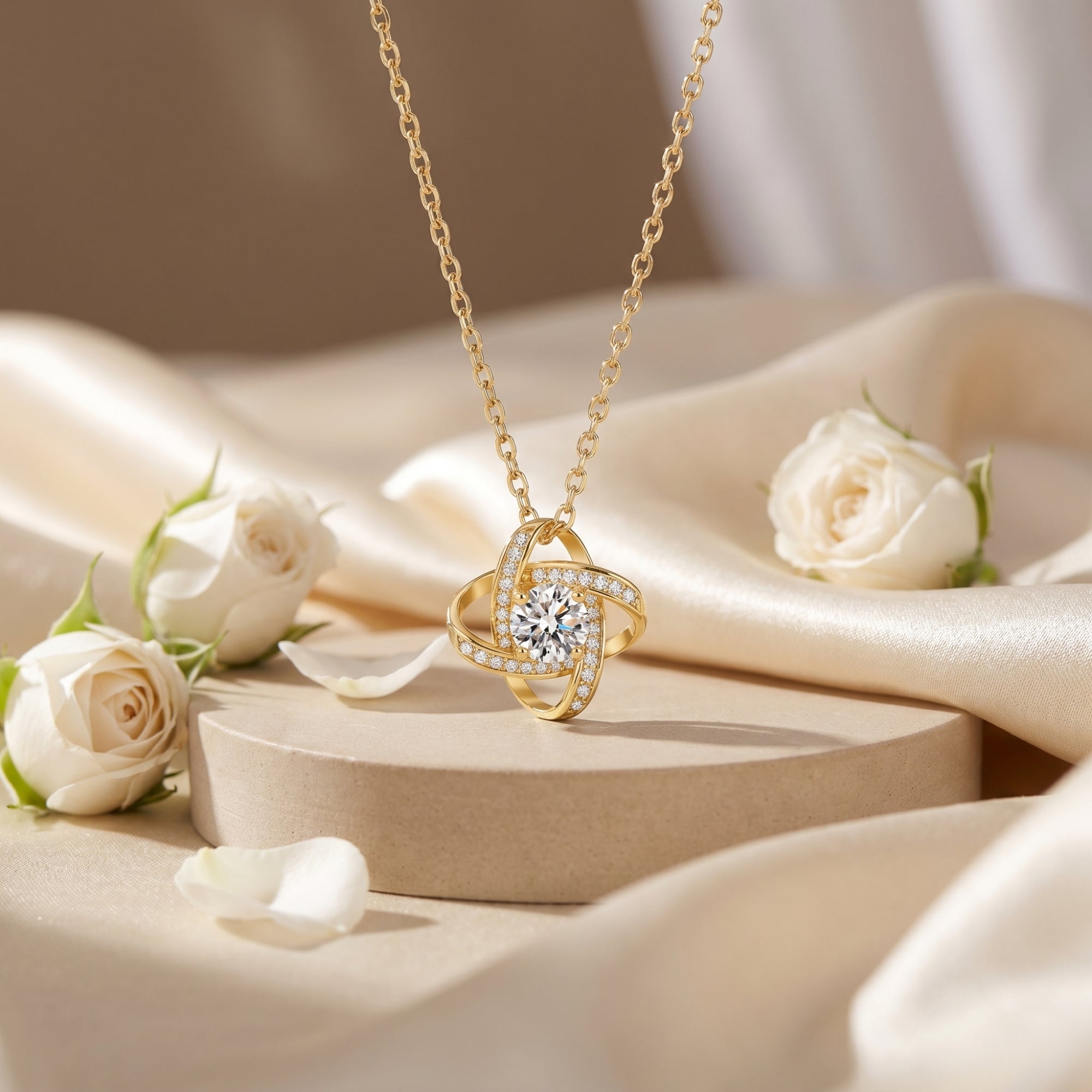The Belisama Moissanite Necklace