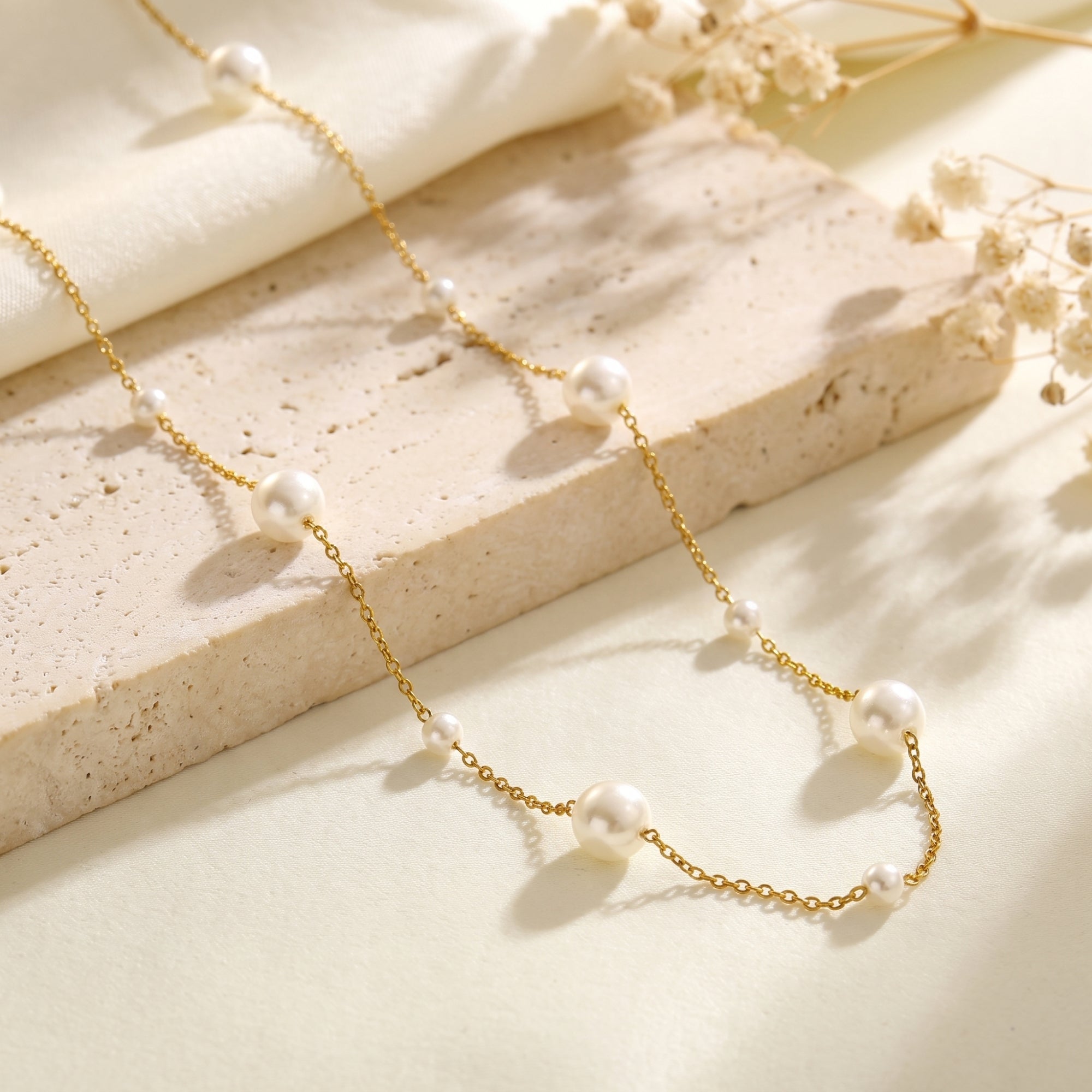The Pearl Station Necklace