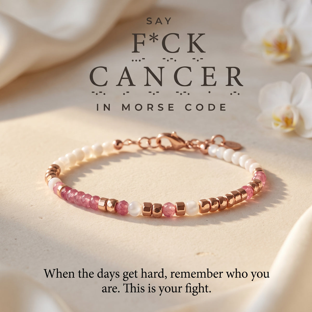 Das resiliente Morsecode-Armband