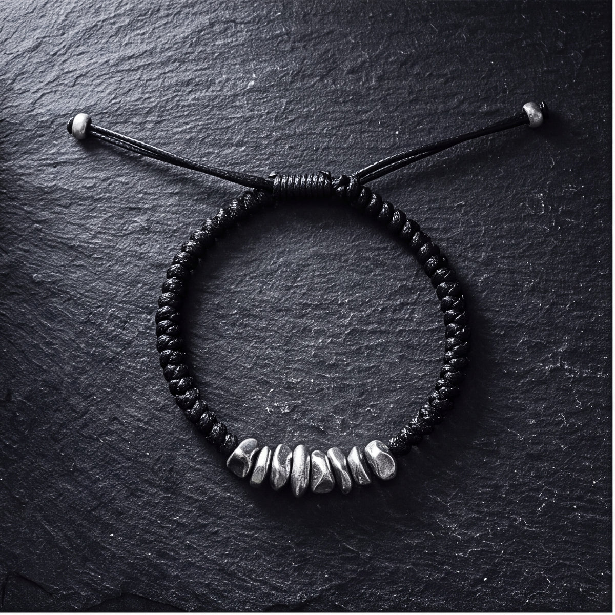 The Elemental Nugget Rope Bracelet