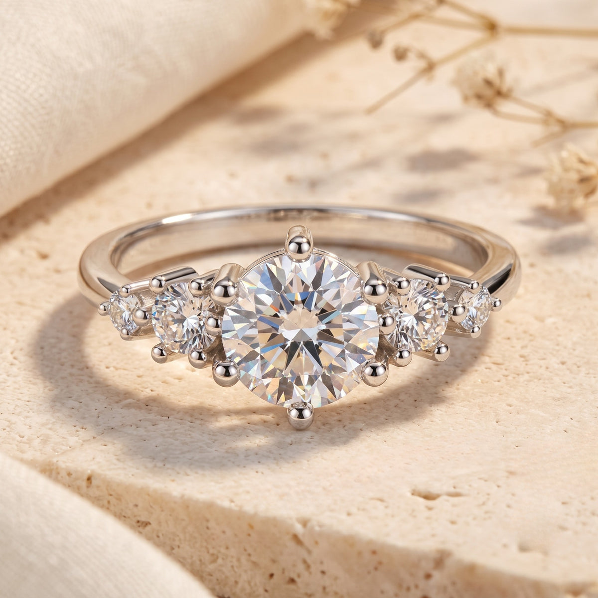 The Serenade Accented Ring
