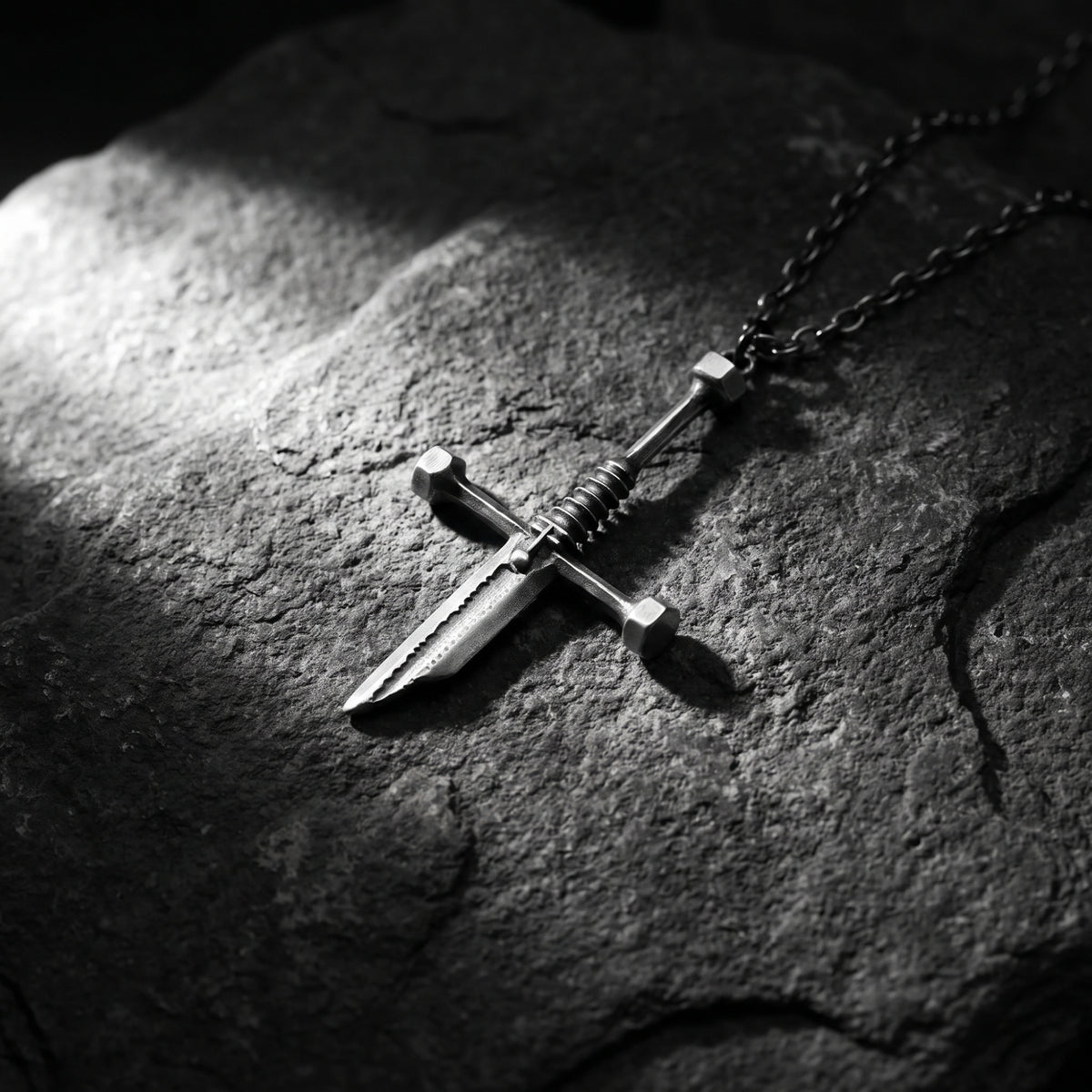 The Industrial Dagger Necklace