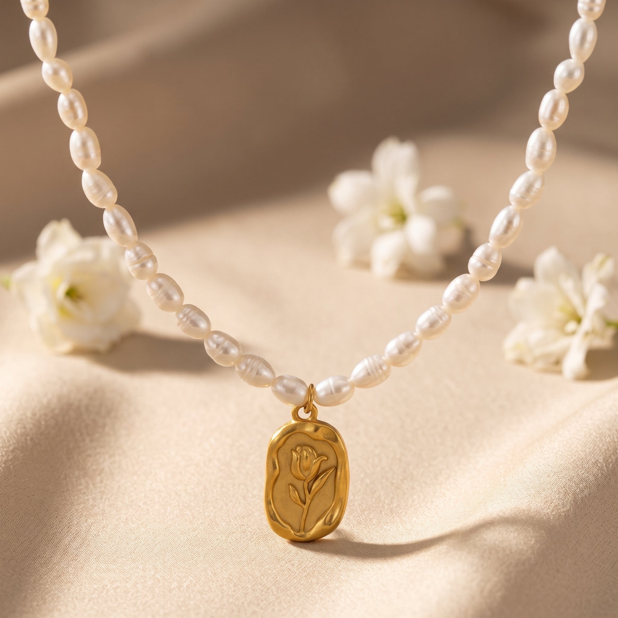 Le collier de perles Rosalinde