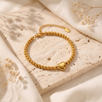 The Sculpted Heart Bracelet