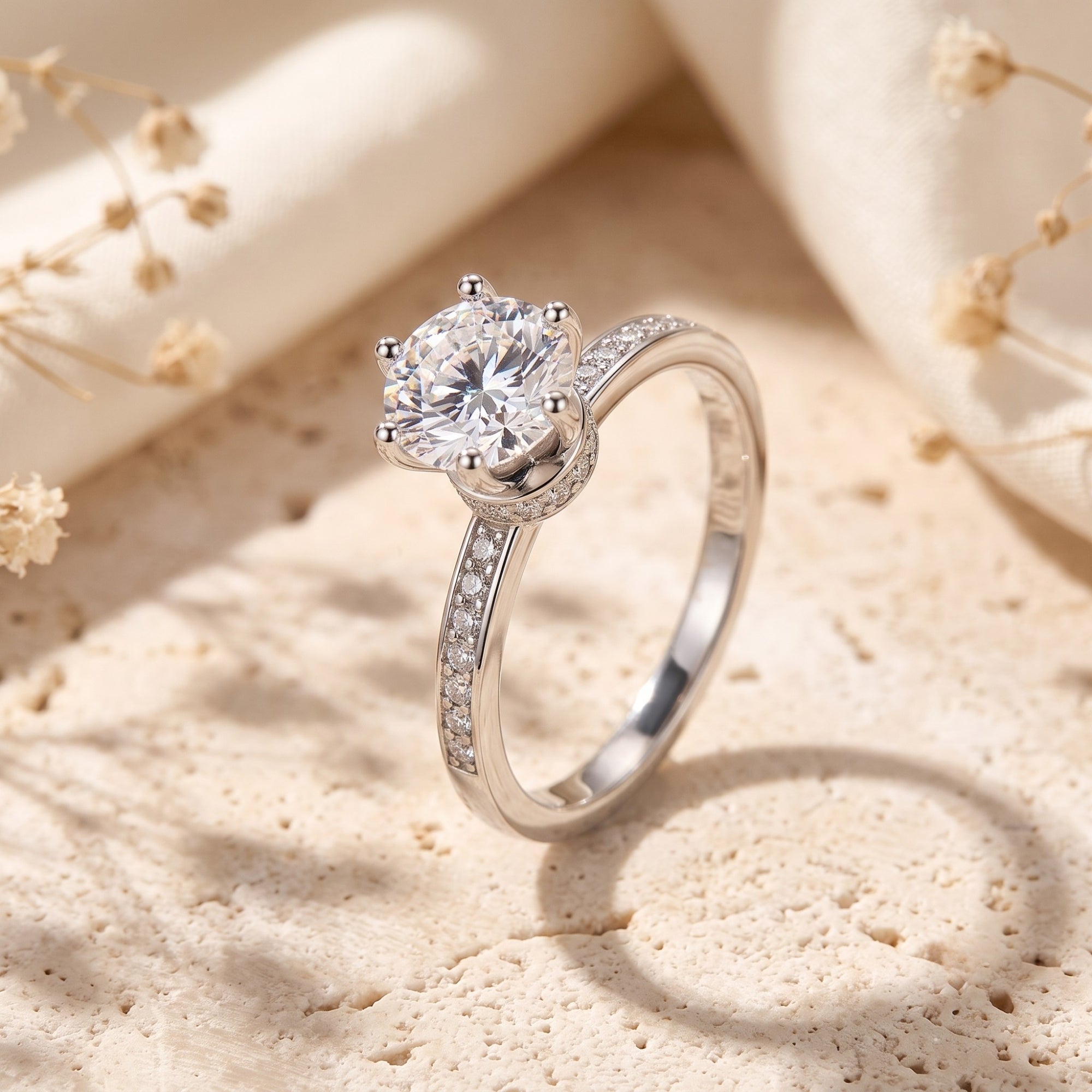 The Lumina Solitaire Ring