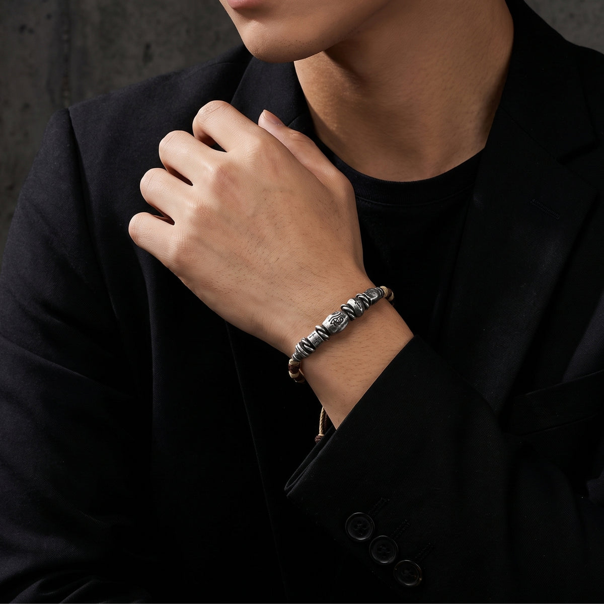 The Eye of Horus Braided Bracelet