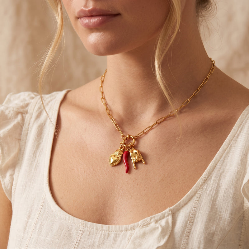 The Italian Protection Necklace