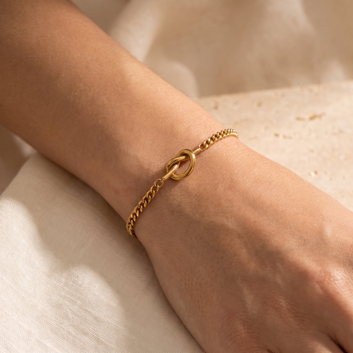 The Tied Knot Link Bracelet