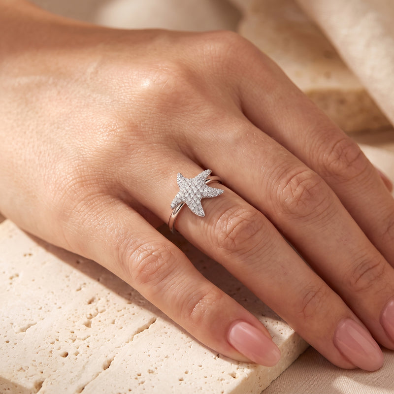 La bague étoile de mer Stella Maris