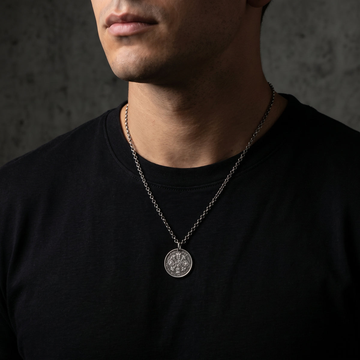 The Heritage Coin Pendant Necklace