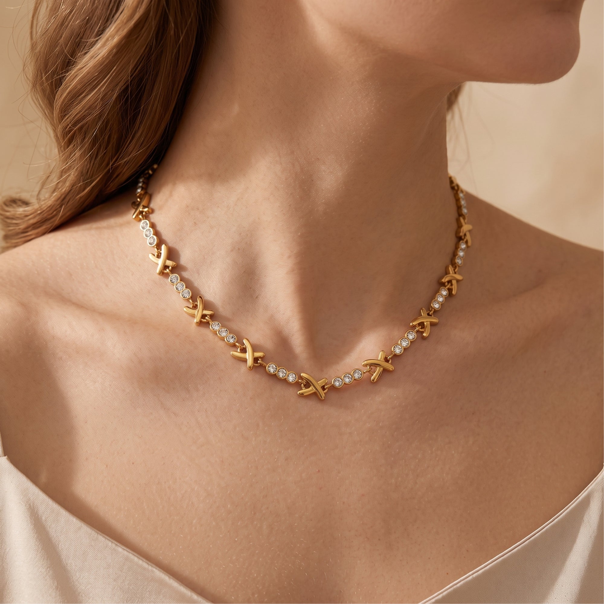 The Mia X Station Necklace