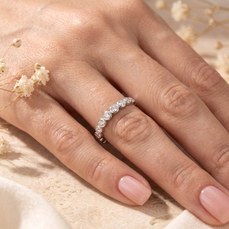 The Celeste Bezel Ring