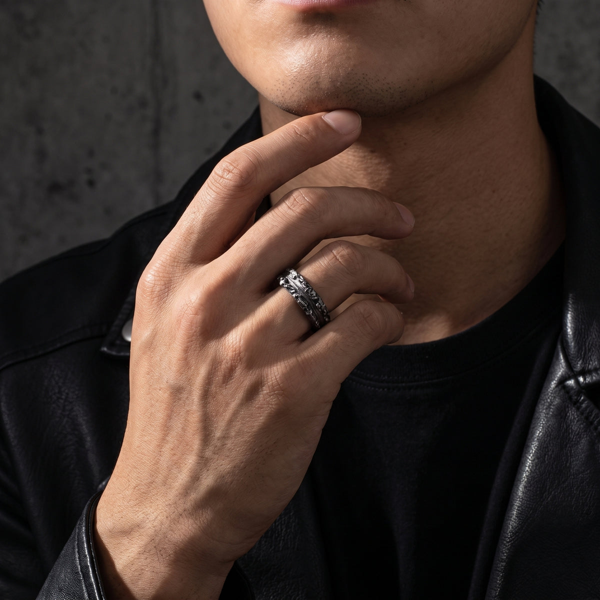 The Forged Open Band Ring