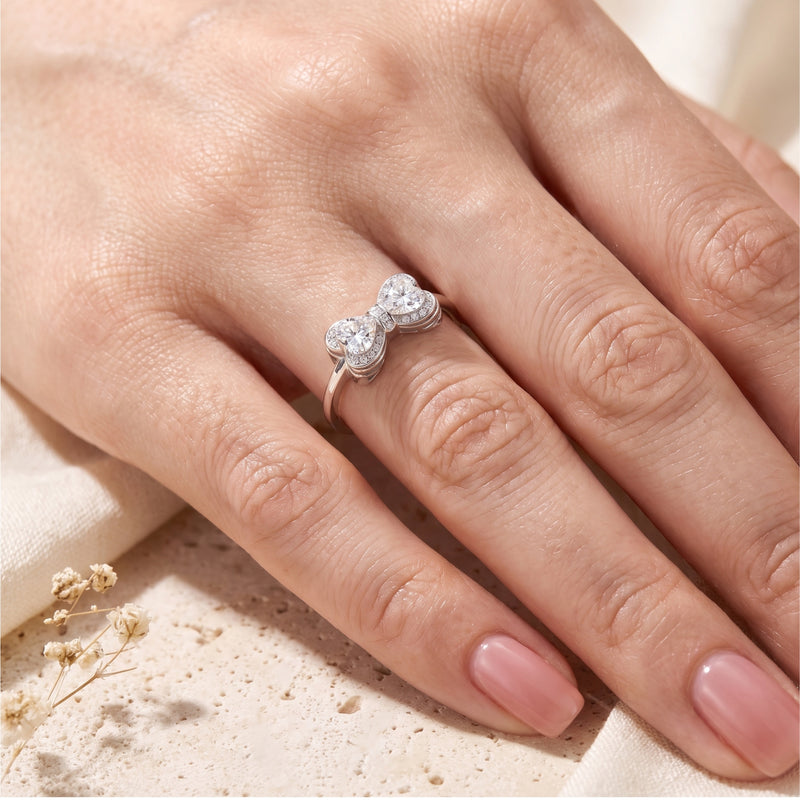 The Sweetheart Bow Ring