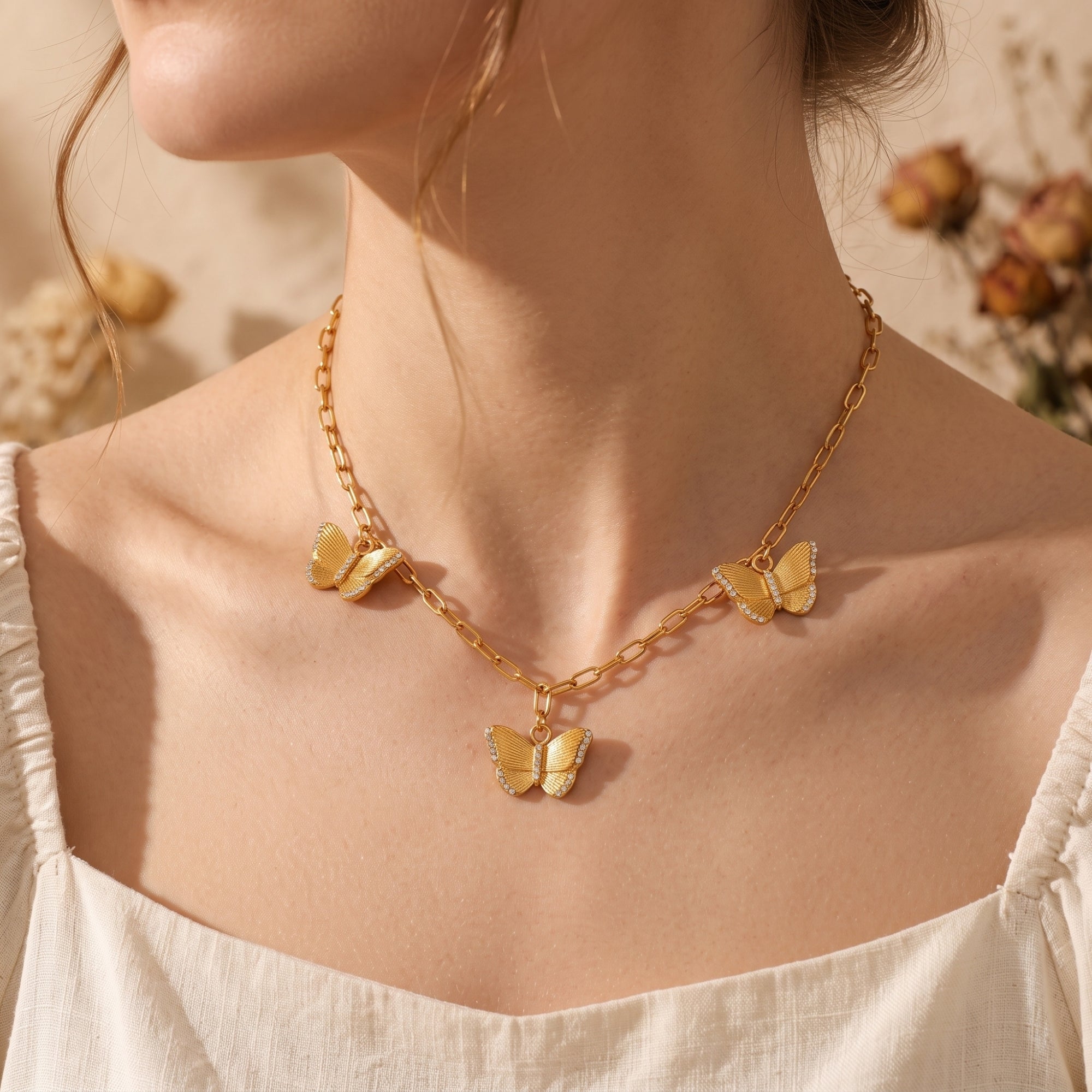 The Flutter Station Necklace